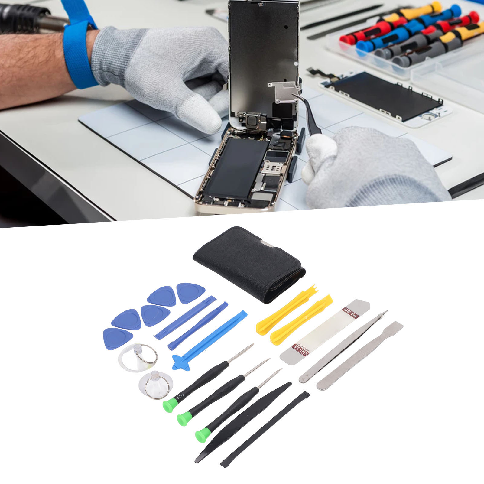 45-teiliges Demontage- Und Reparaturwerkzeugset Für Elektronische Geräte