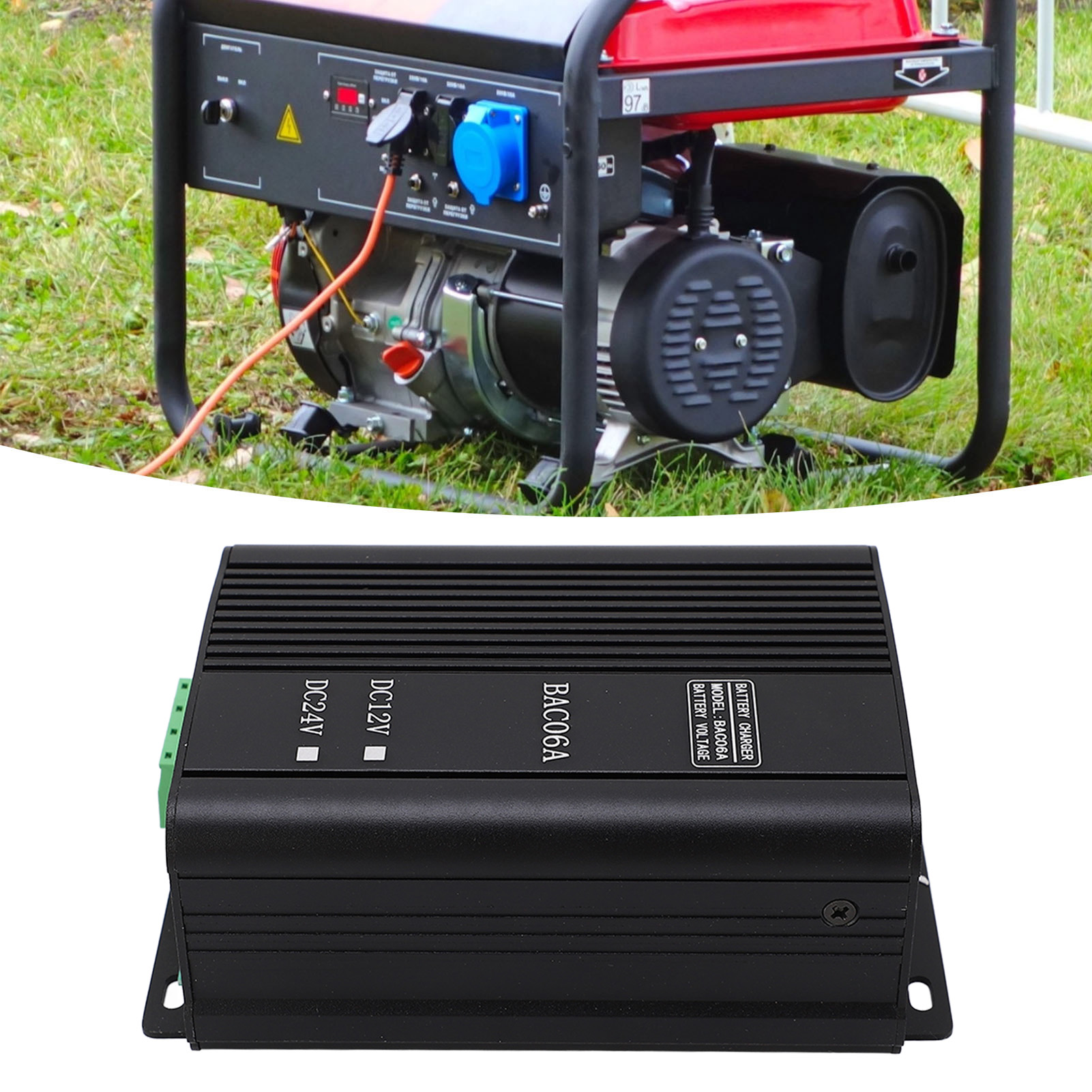 Automatisches Batterieladegerät Für Ac100-240v Dieselgenerator Bac06a24v