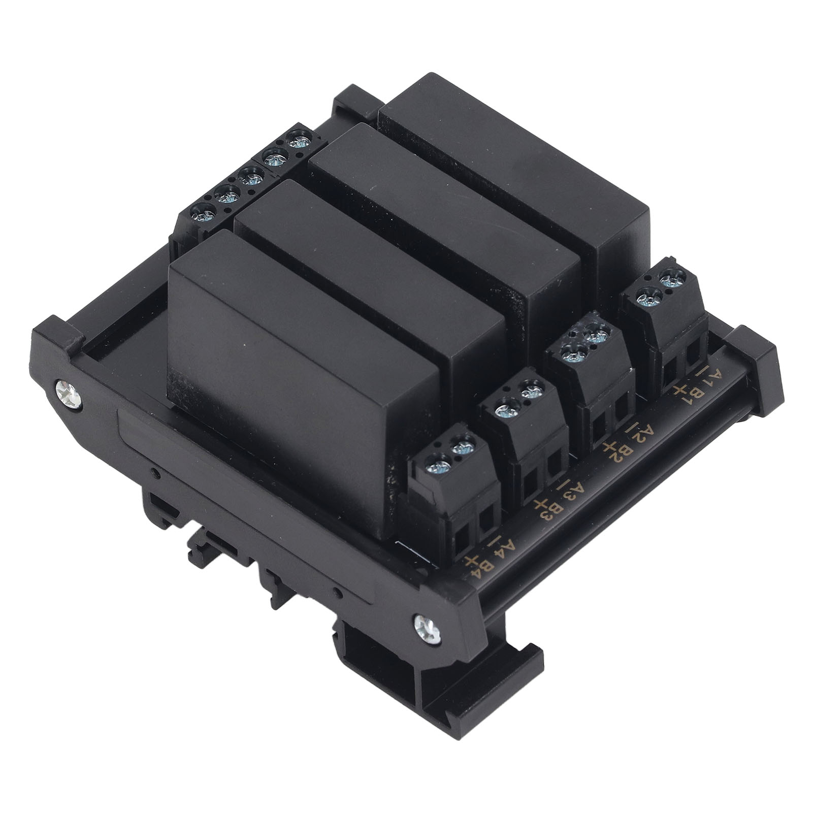 Berm® 4p Dc/dc-halbleiterrelaismodul Für Schienenmontage: Gemeinsamer Negativer Steuereingang 3–32 V Dc, Last 5–8 A 5–60 V Dc