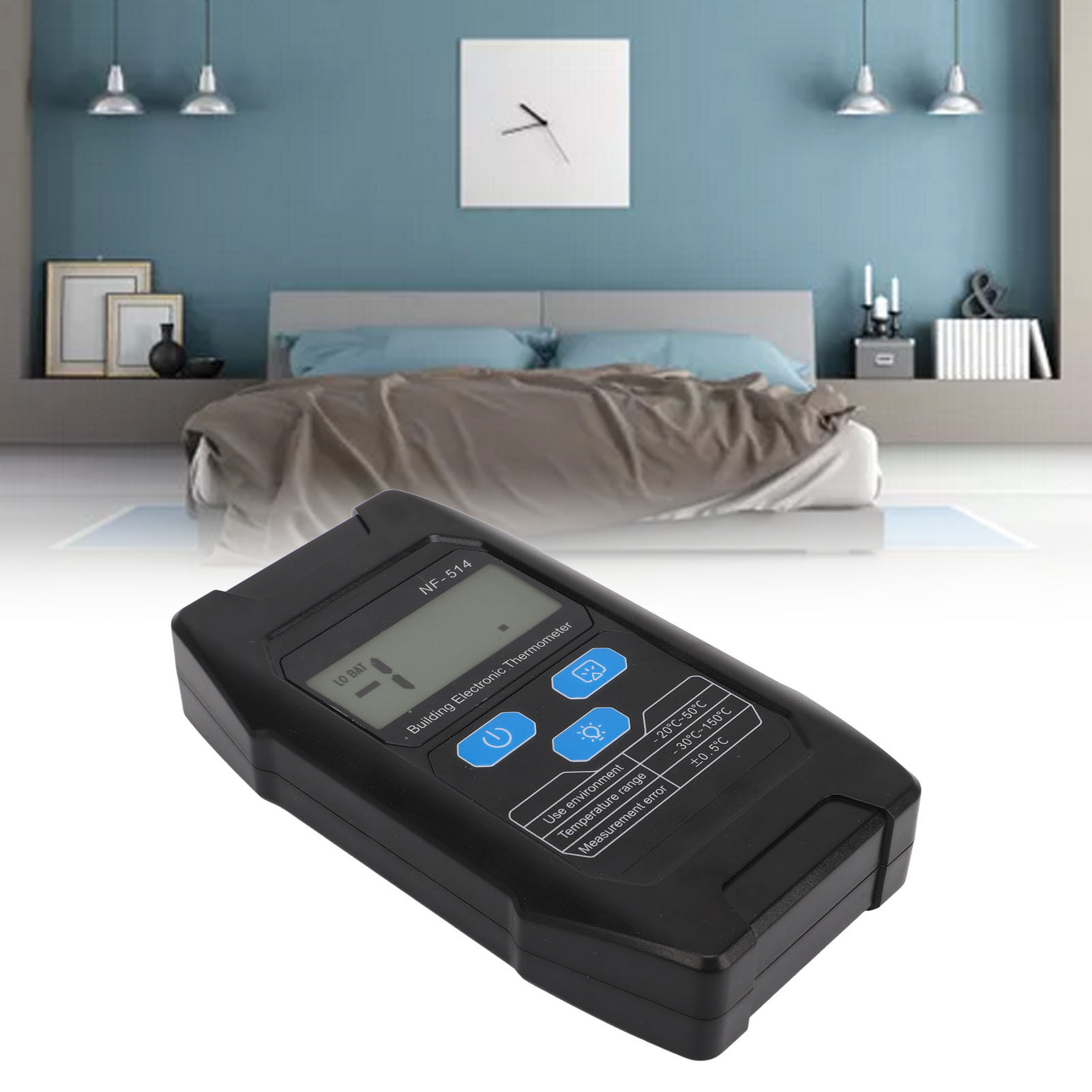 Elektronisches Temperaturmessgerät Für Gebäude, In Beton Eingebetteter Draht, Zementtemperaturmessdraht, Großvolumenthermometer