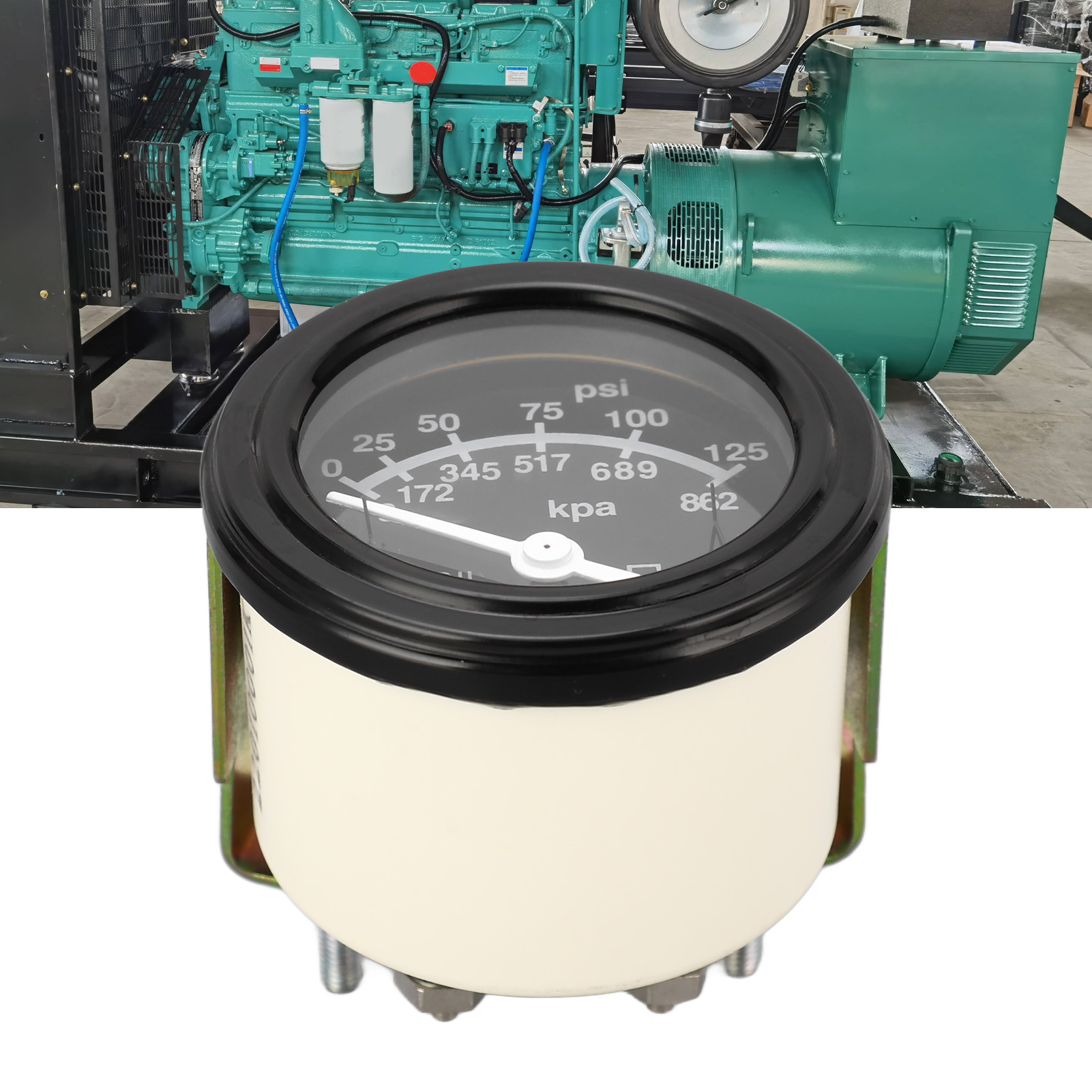 Die Manometer Von Dc24v-dieselgeneratoren Sind Mit Dem Cummins-generator-manometer 3015232 Kompatibel.