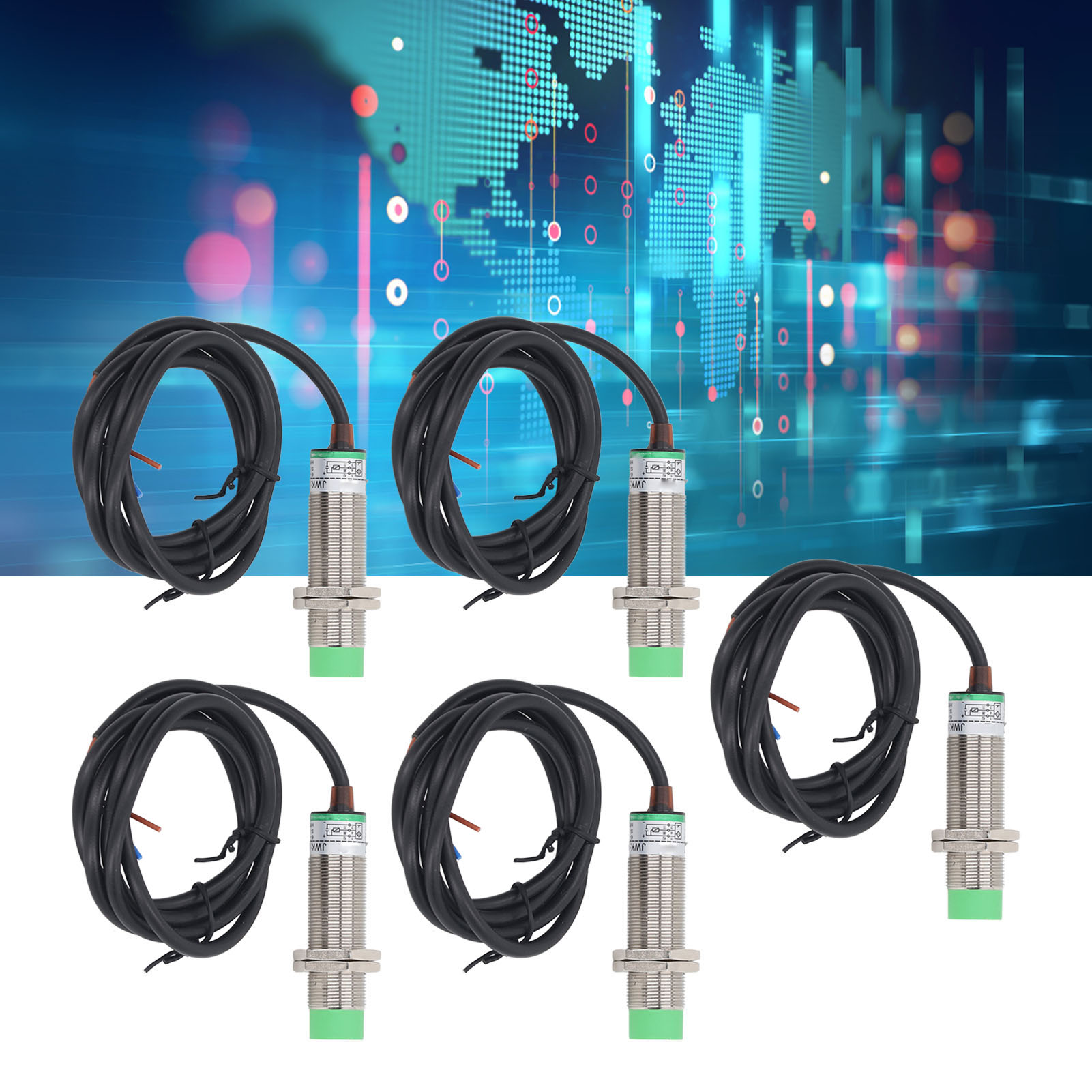 Lj18a3-8-z/ax Näherungssensor, Nicht Integriert, Npn-transistor (normalerweise Geschlossen), 6–36 V Dc