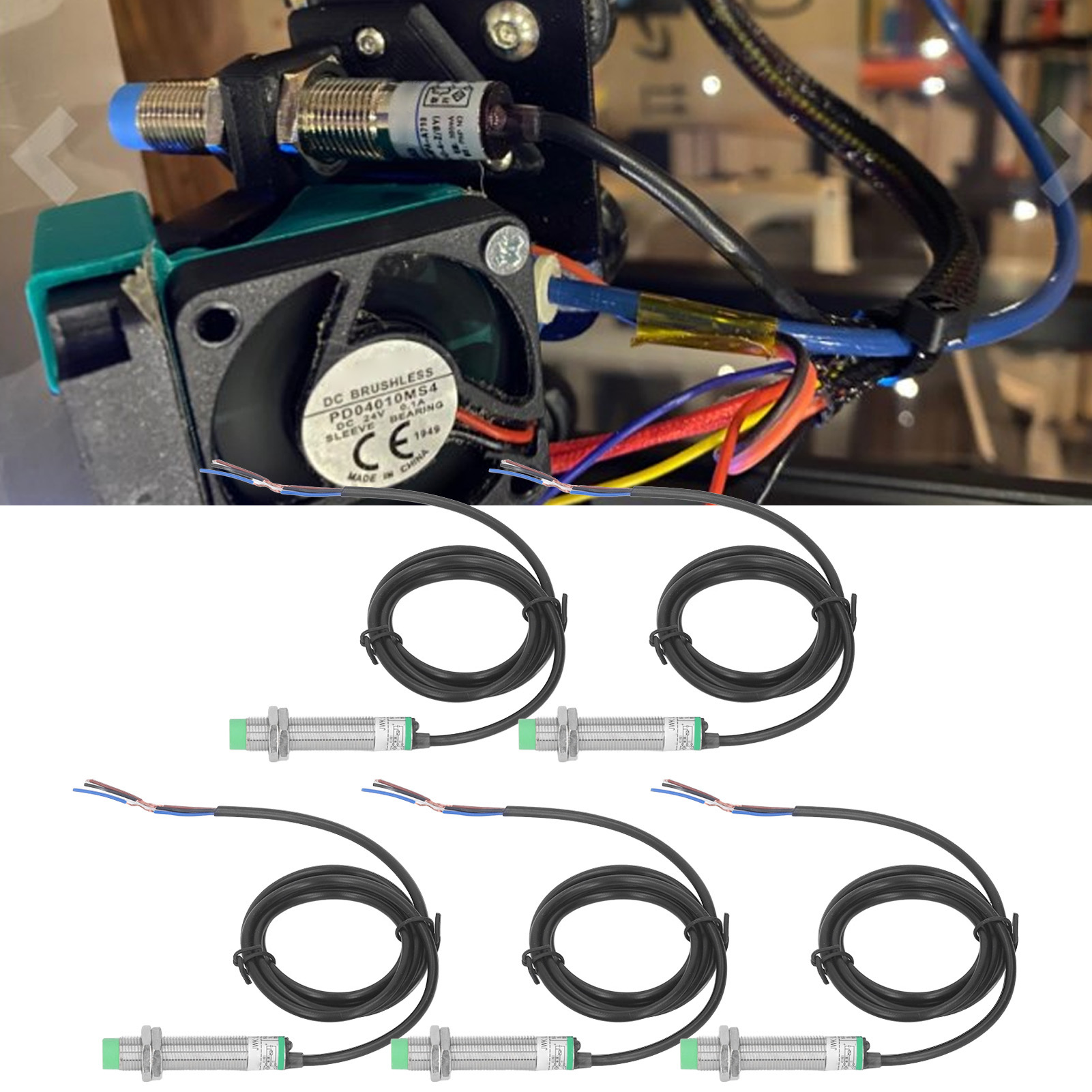 Lj12a3-4-z/bx 6–36 V Dc Induktiver Näherungssensor, M12 Öffner-npn-transistor