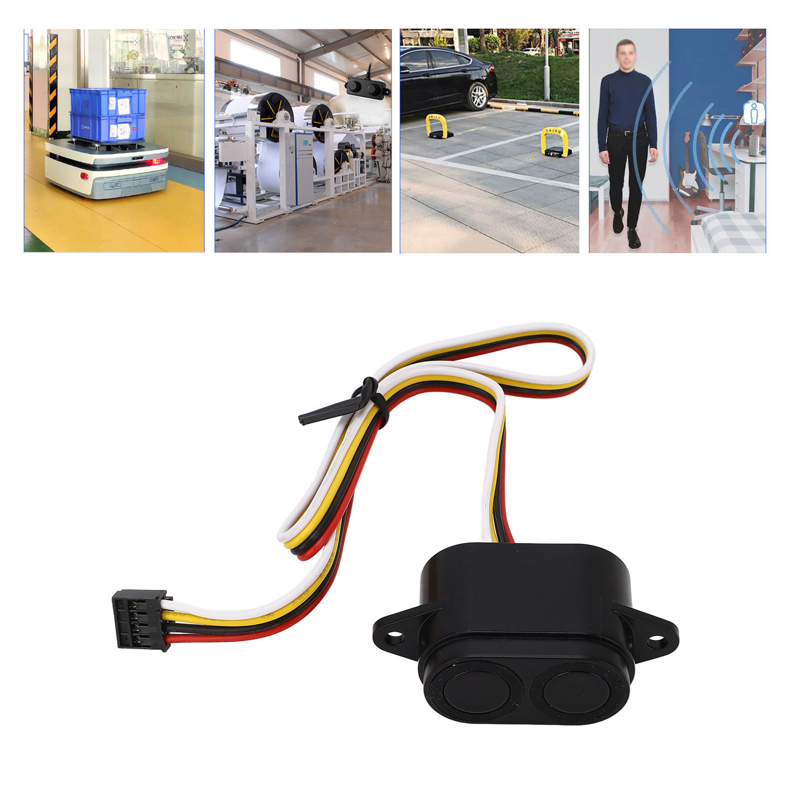 Modul A22, Ultraschall-telemetriemodul Mit I2c-ausgang Und Zentimeter-fehlerbereich, Hindernisvermeidungssensor Für Agv-roboter, 3,3 V–12 V