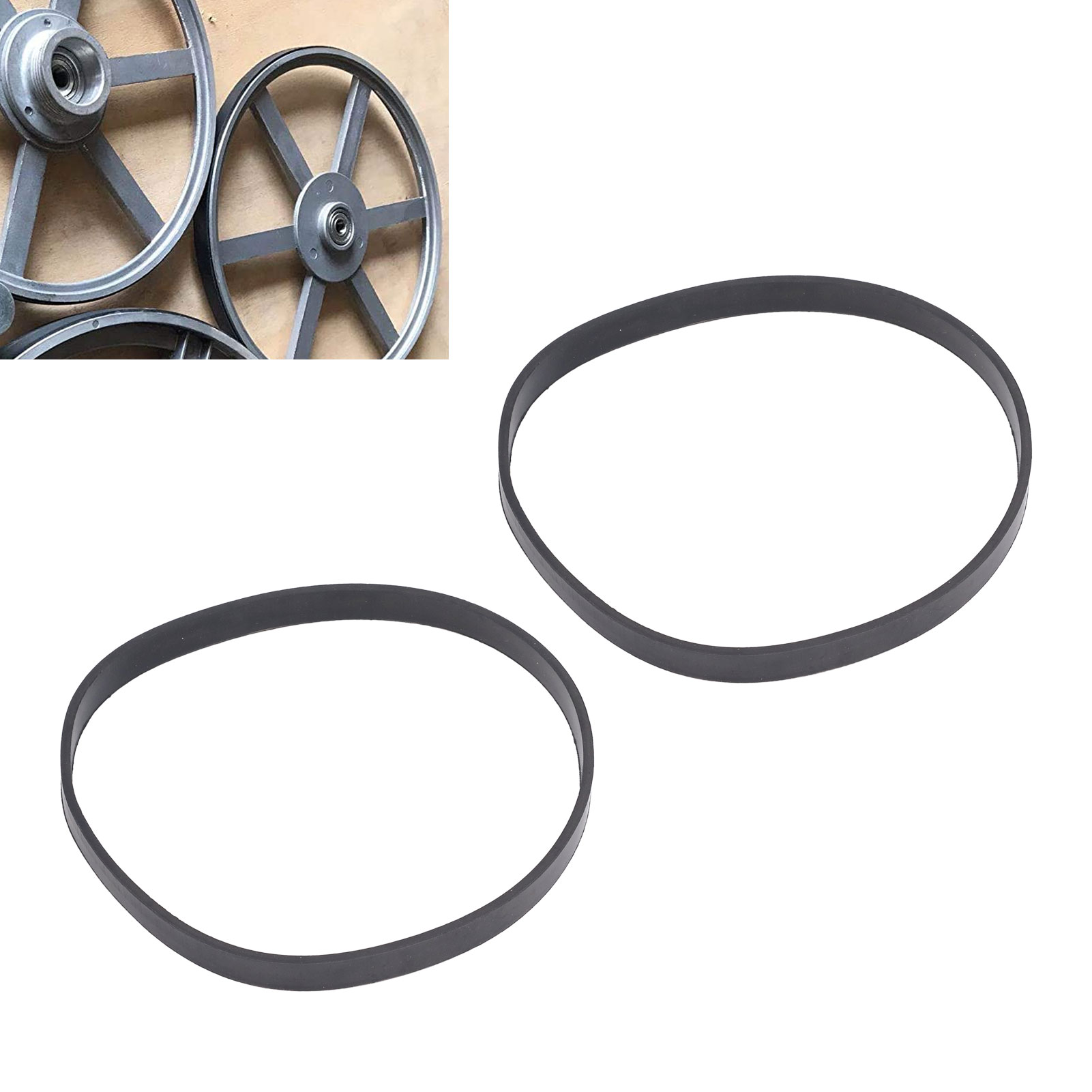 Bandsägenräder Für Die Holzbearbeitung Mit Geräuschdämpfendem Gummiring, 13 Mm Breit Und 3 Mm Dick, Kompatibel Mit 8-zoll-bandsägen.