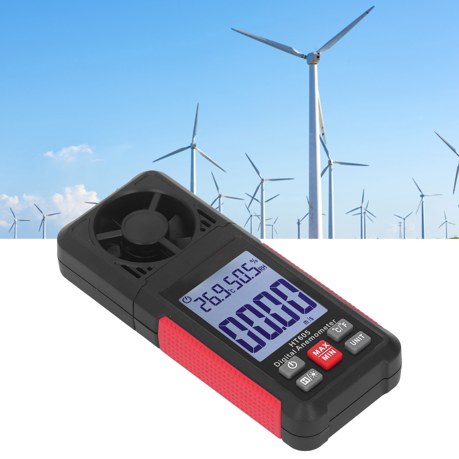 Mayilon Ht605 Anemometer