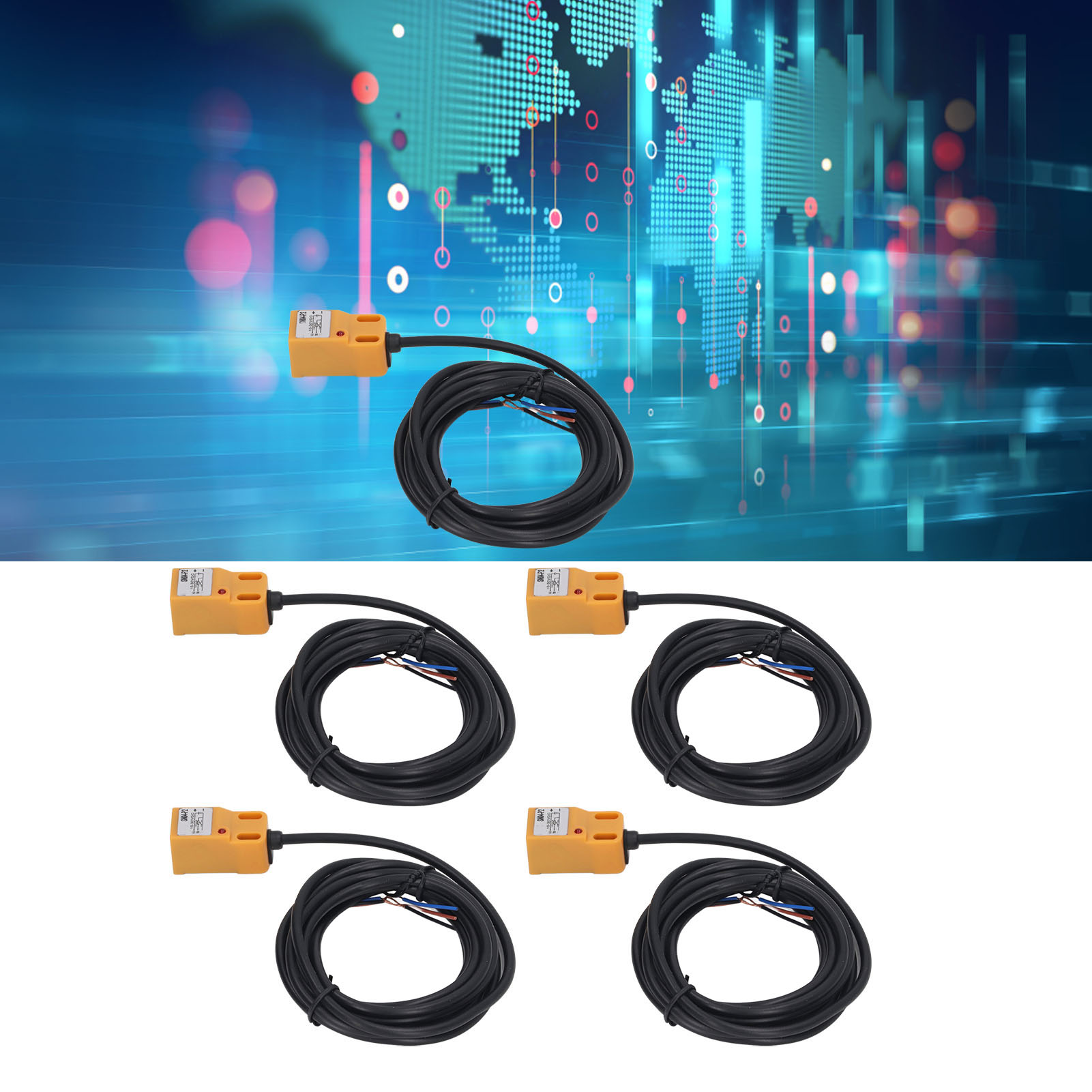 Sn04-p2 100 Ma Näherungssensor, Normalerweise Offener Npn-transistor, 10–30 V Dc