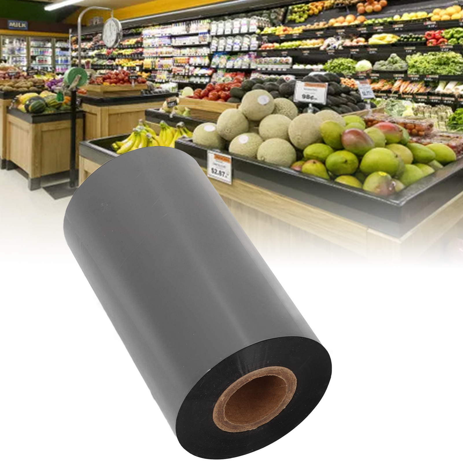 Bopp-barcode-etiketten Für Den Druck, Hybrid-barcode-verbesserungsband, Thermotransfer-etikettendruckband