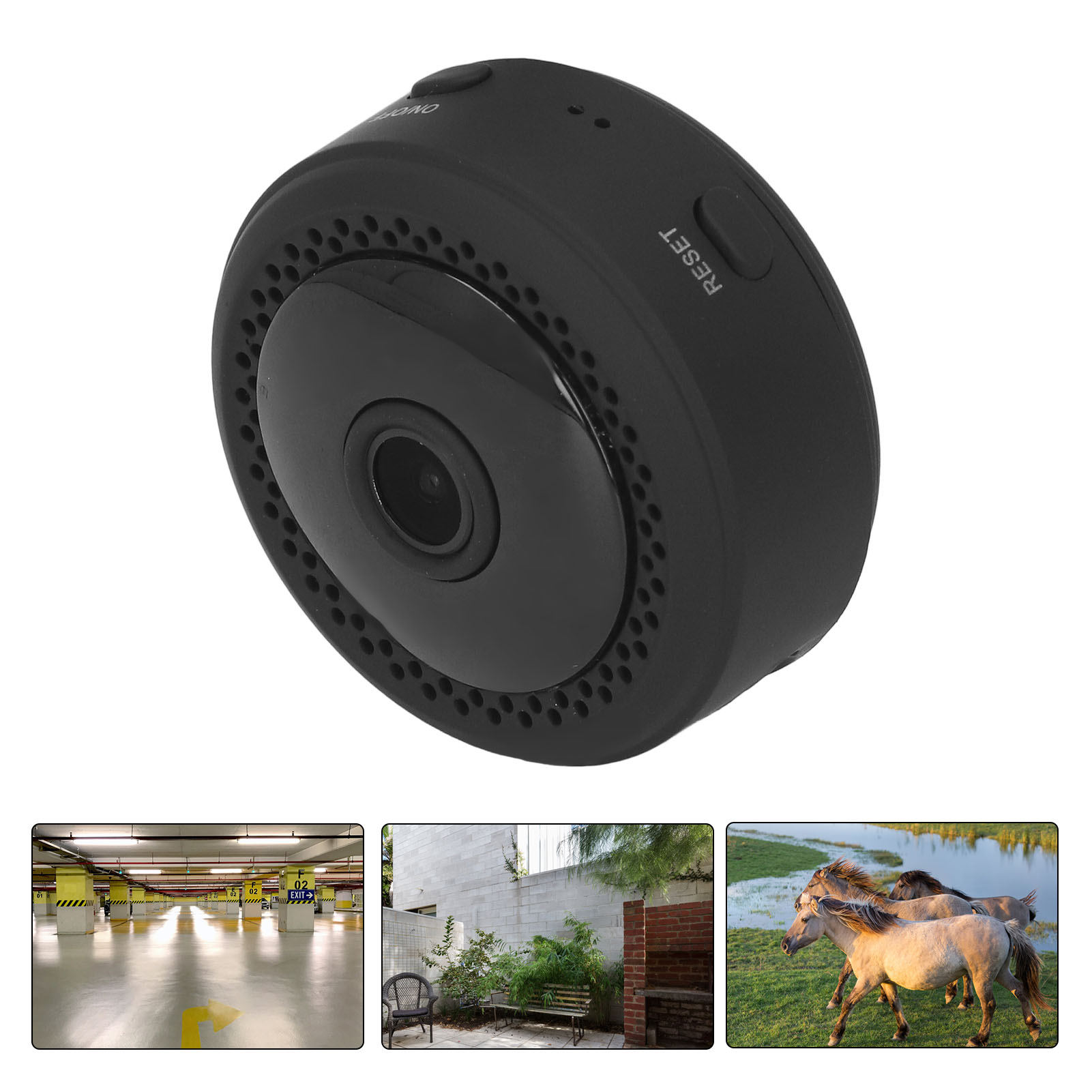 W12 1080p Intelligente Drahtlose Heimüberwachungskamera Mit Hd-infrarot-nachtsicht A9