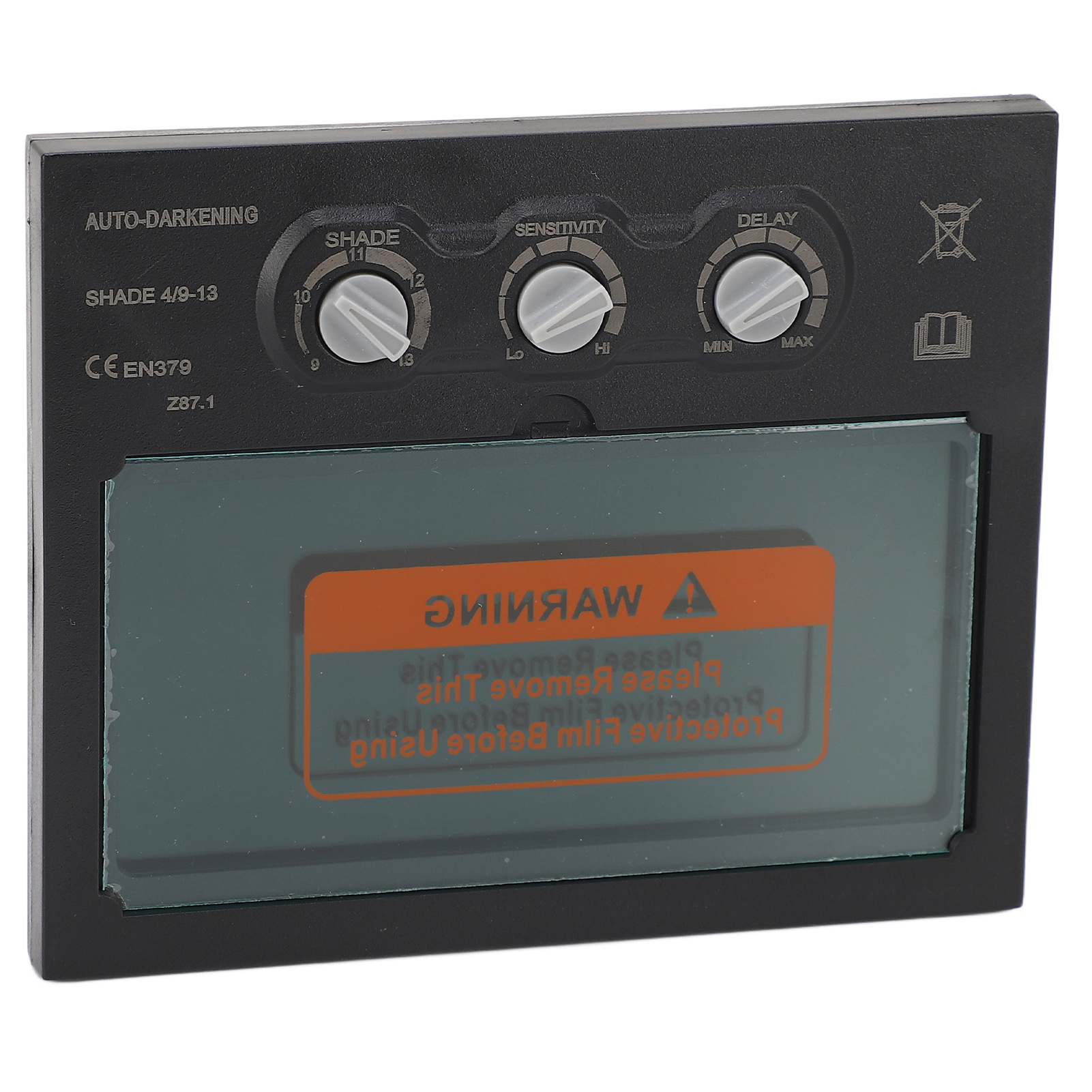 Schweißhelm Tx400bf 92,5 × 42,5 Mm / Schweißerbrille – Zubehör – Solarbetriebene, Automatisch Abdunkelnde Optische Schweißmaske