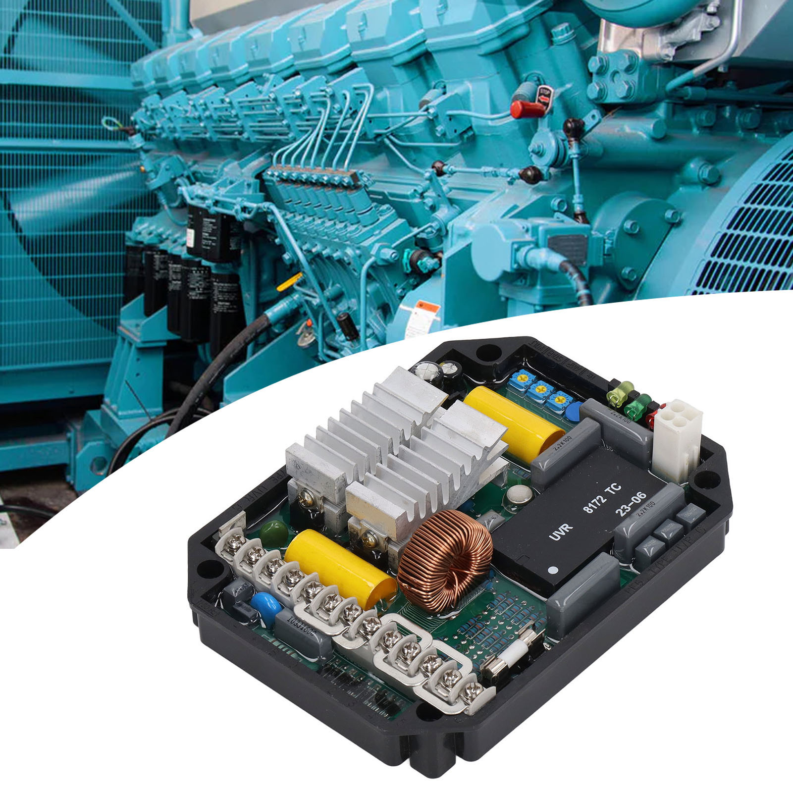 Uvr6 Automatischer Spannungsregler, Spannungsregelungsplatine, Avr-spannungsstabilisator, Zubehör Für 80-270v Dieselgeneratoren