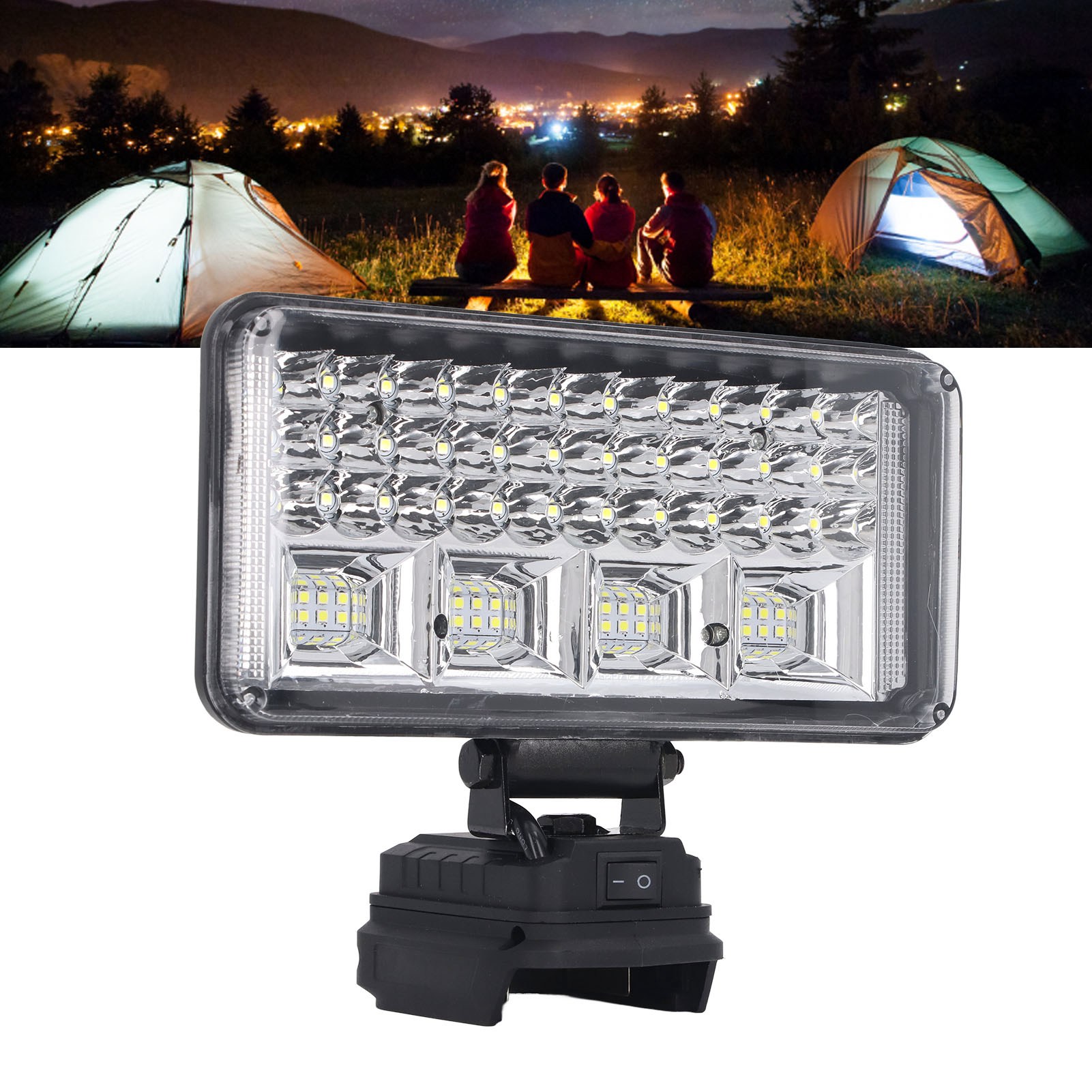 Kabellose Led-arbeitsleuchte, Helle Notbeleuchtung, Kompatibel Mit Den Modellen Bl1430, Bl1440, Bl1450, Bl1460, Bl1815, Bl1830, Bl1840, Bl1850, Bl1860, Bl1430b, Bl1460b, Bl1830b, Bl1850b Und Bl1860b.