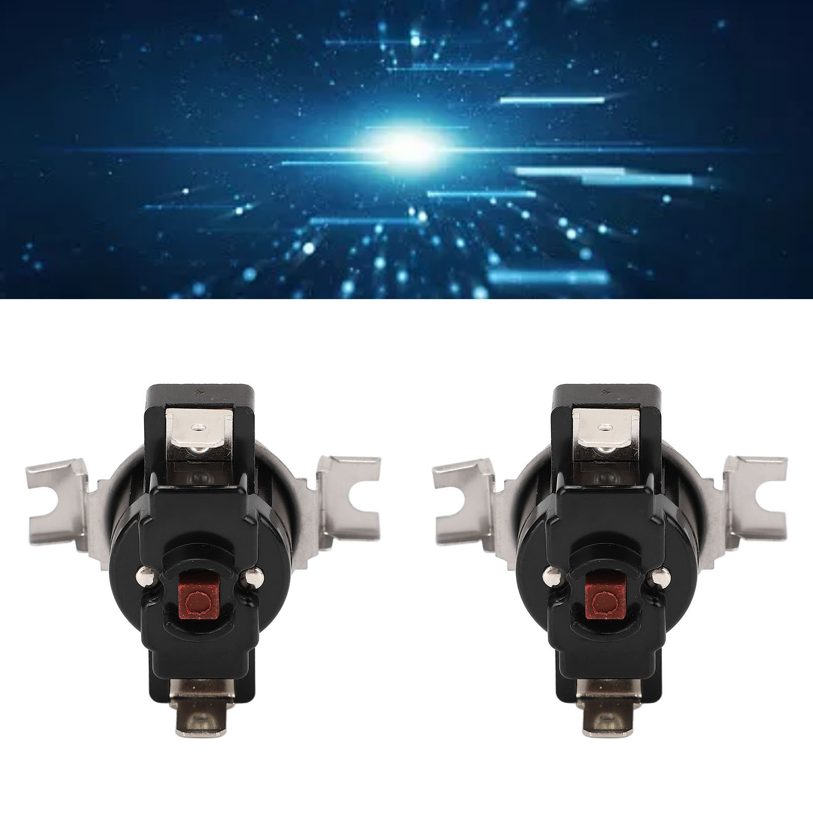 2 Stück U-förmige Abdeckung Ksd302r 25a Hochleistungs-manueller Temperaturregler 250v 60℃