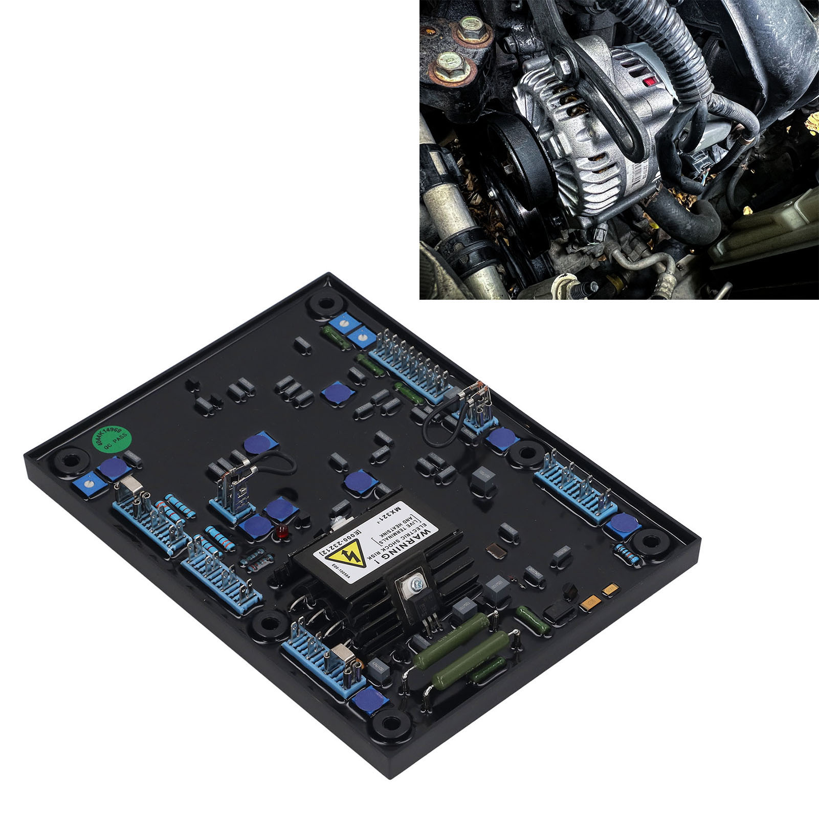 Bürstenloser Dieselgenerator Mx321 Mit Automatischem Spannungsregler, Avr-spannungsregler Und Spannungsstabilisator (170-220 V)