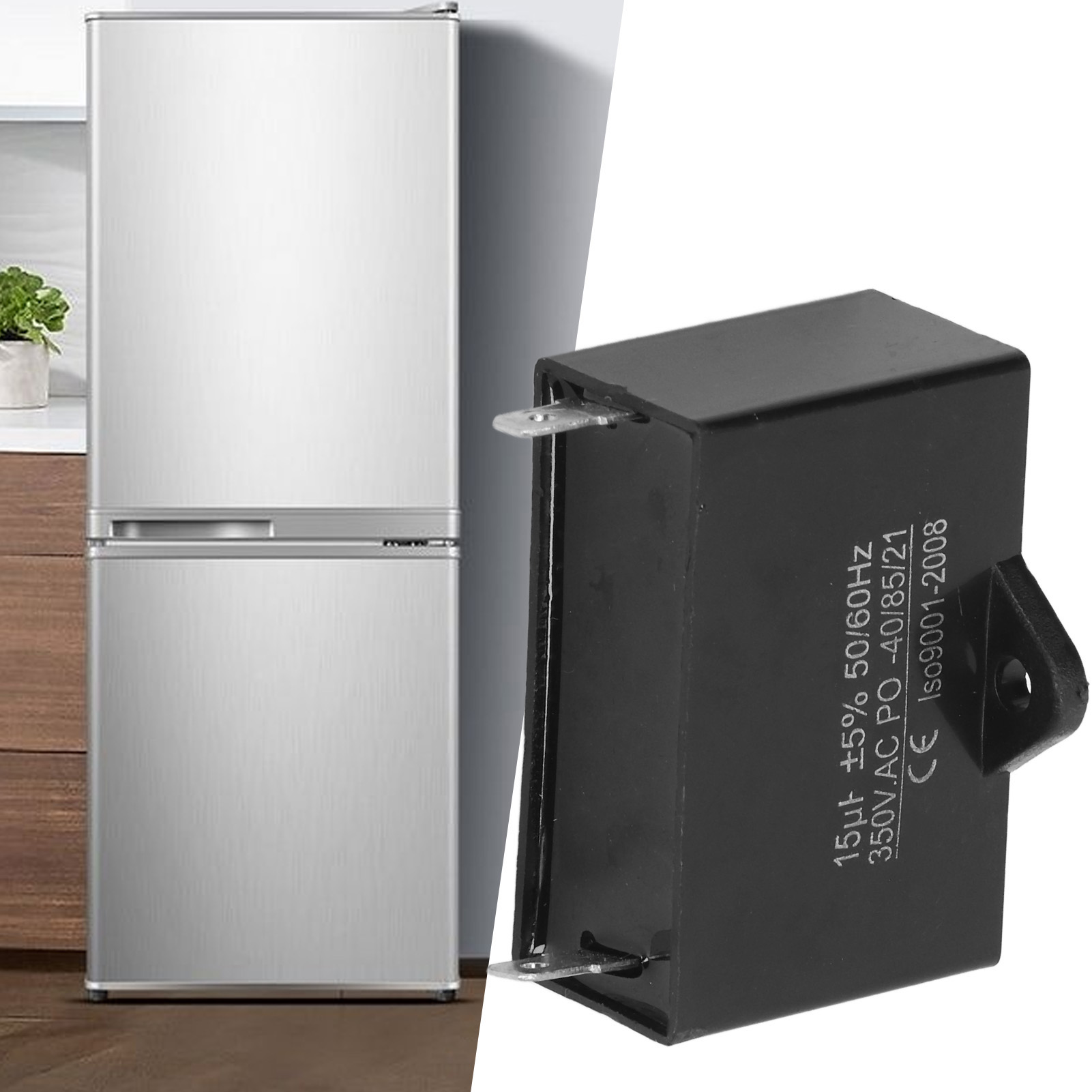 Cbb61 15 Μf 350 V Anlaufkondensator Für Benzingeneratoren, Lüftermotoren Und Klimaanlagen