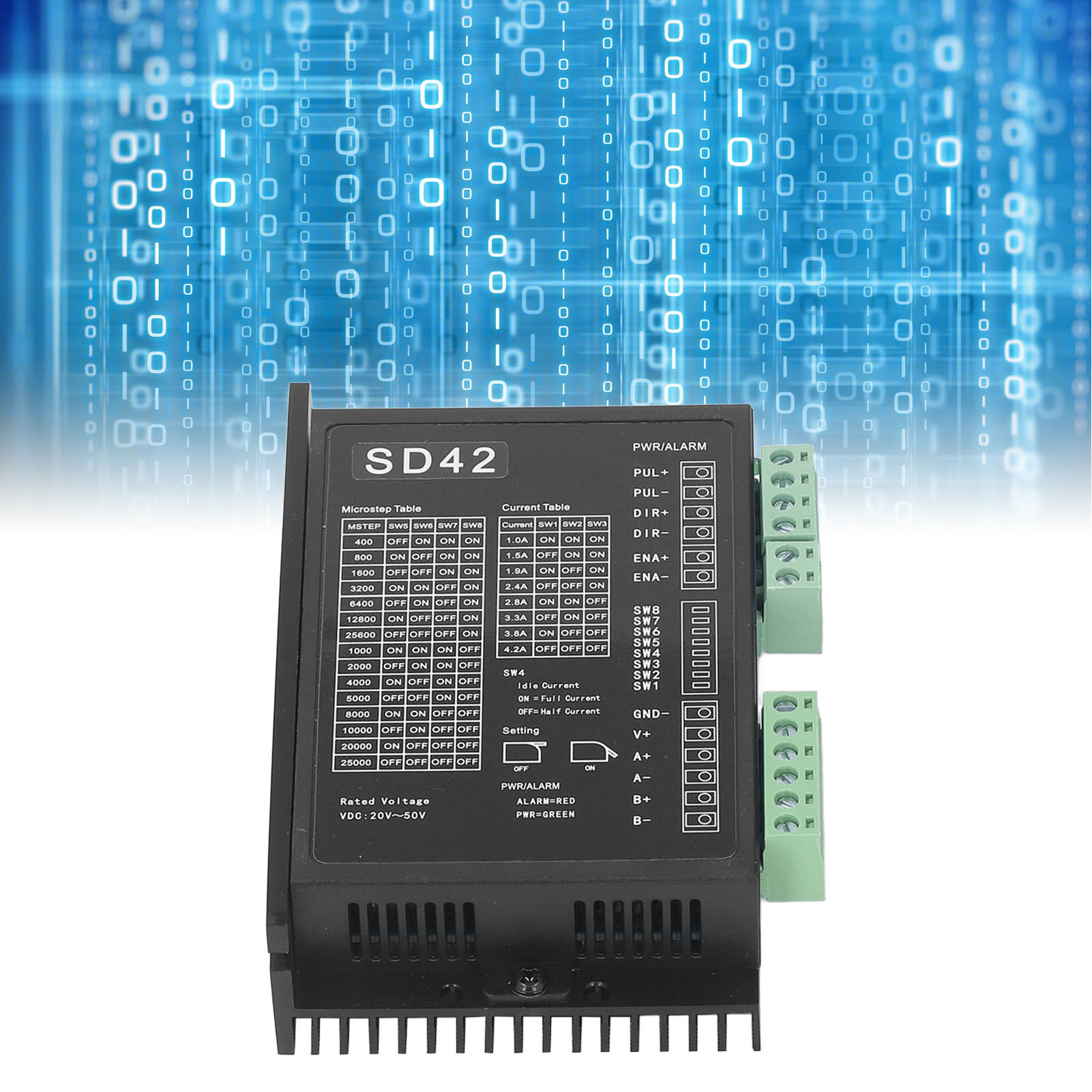 Sd42 Motorsteuerung, 20 V Dc Bis 50 V Dc, 1,0 A Bis 4,2 A
