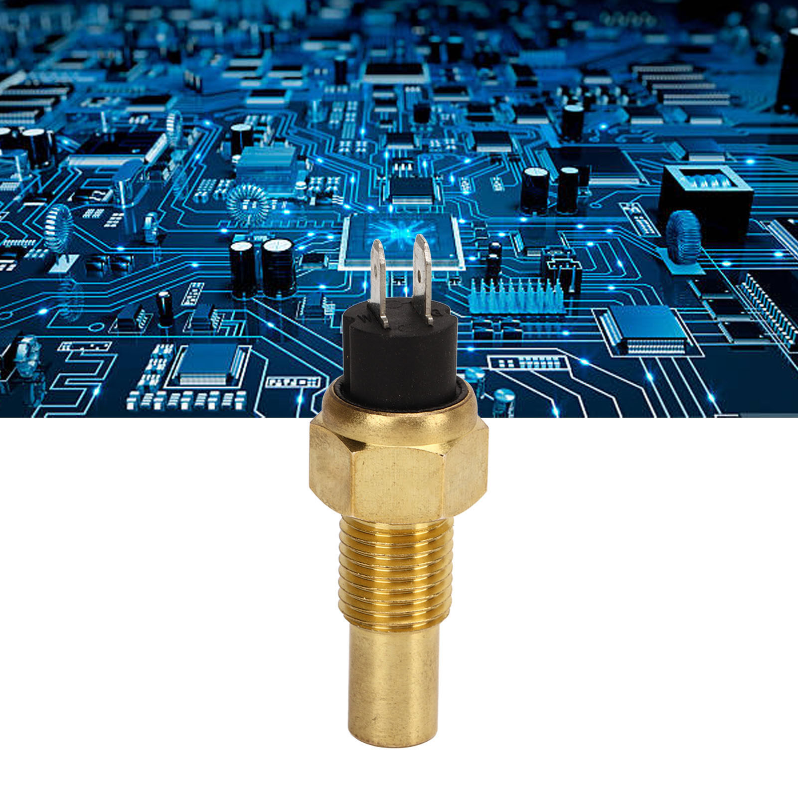 Wassertemperatursensor Für Vdo-dieselgenerator, 125°c-temperaturalarm, 6–24-v-generatorteile, M141,5-öl- Und Wassertemperatursensor