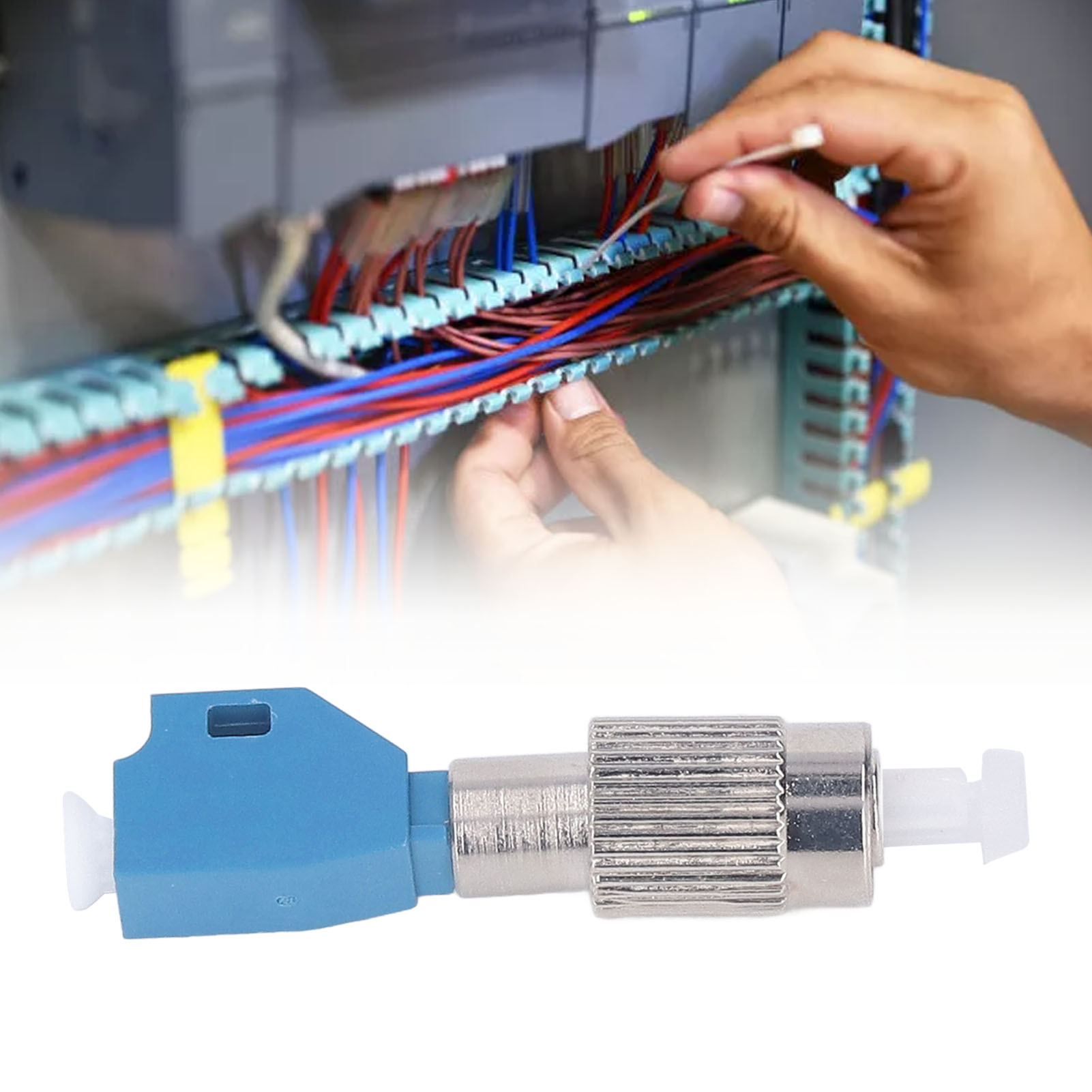 Sm9/125 Fc/upc-stecker Auf Lc/upc-buchse Hybrid-glasfaseradapter