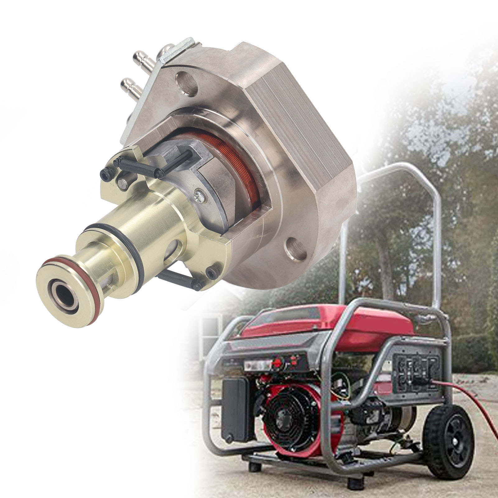 Das Dieselgeneratoraggregat 34-08326 Mit Integriertem Elektronischem Stellantrieb Und Pumpenkern-drehzahlregler Eignet Sich Für Normalerweise Geschlossene Generatoraggregate Mit Einer Nennleistung Von