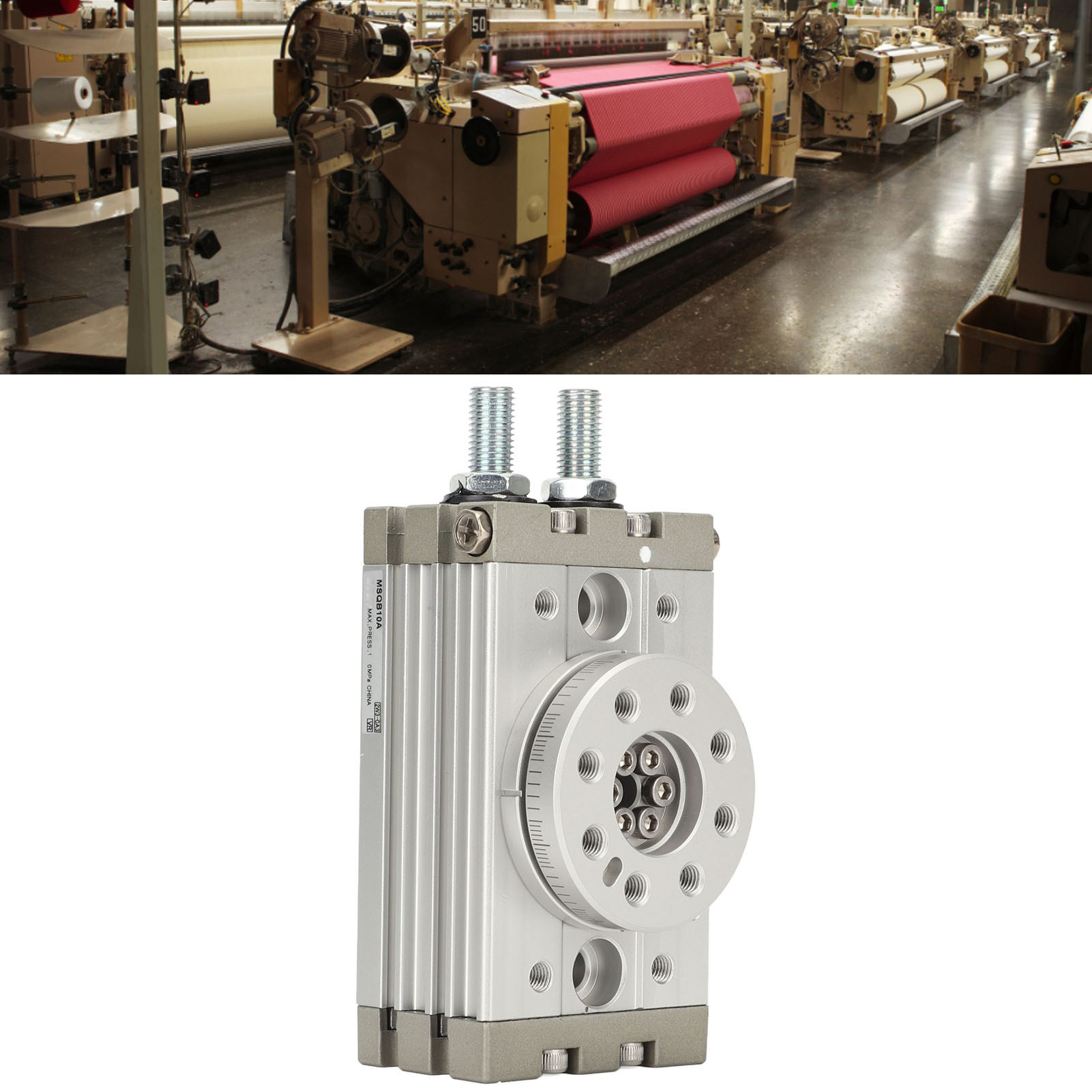 Oszillierender Drehantrieb, Pneumatischer Drehantrieb, Einstellbar Von 0 Bis 190° Msqb-10a