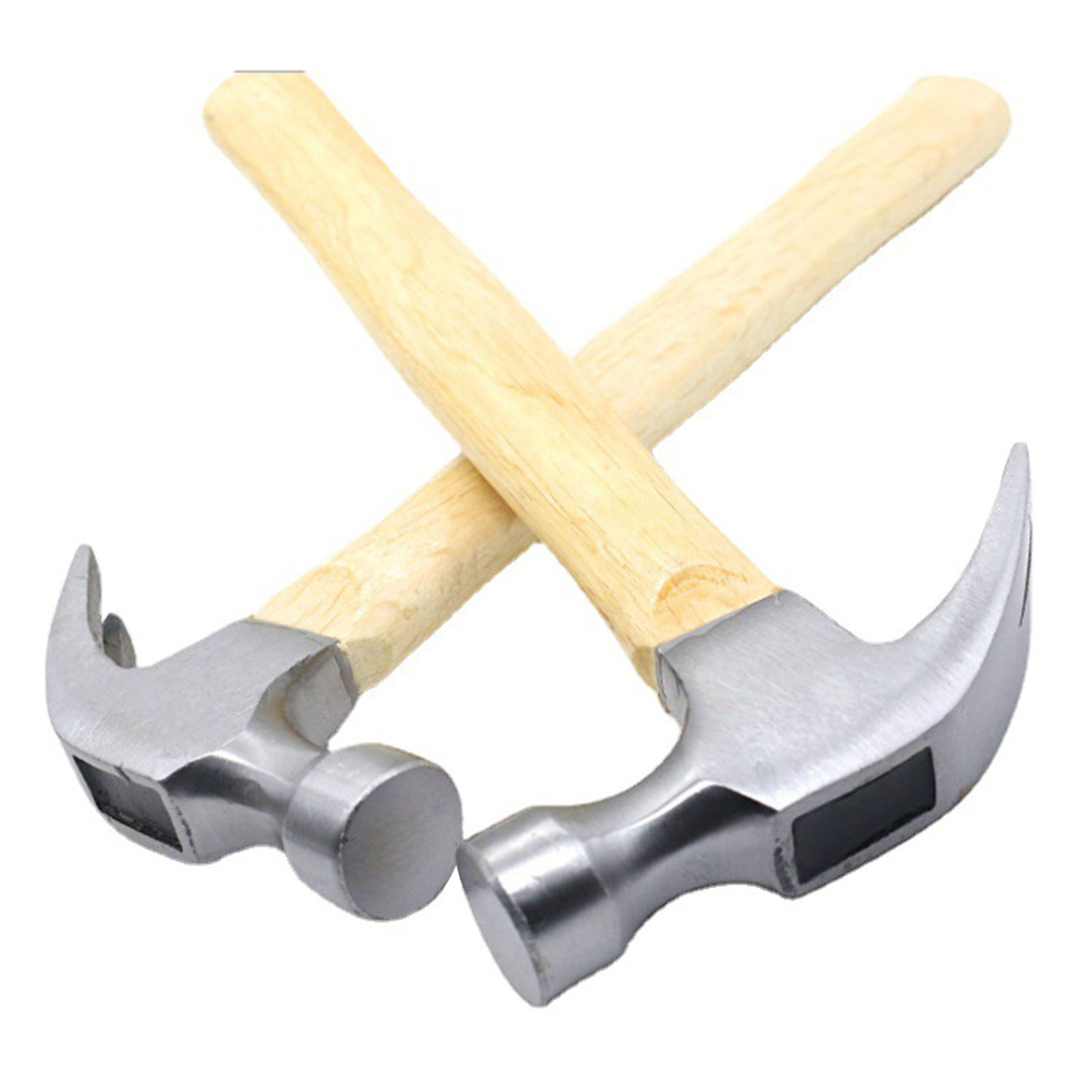 Klauenhammer Mit 0,25 Zoll Holzgriff (1 Stück), Multifunktionaler Nagelzieher, Hammer Für Bau-, Renovierungs- Und Heimwerkerarbeiten.