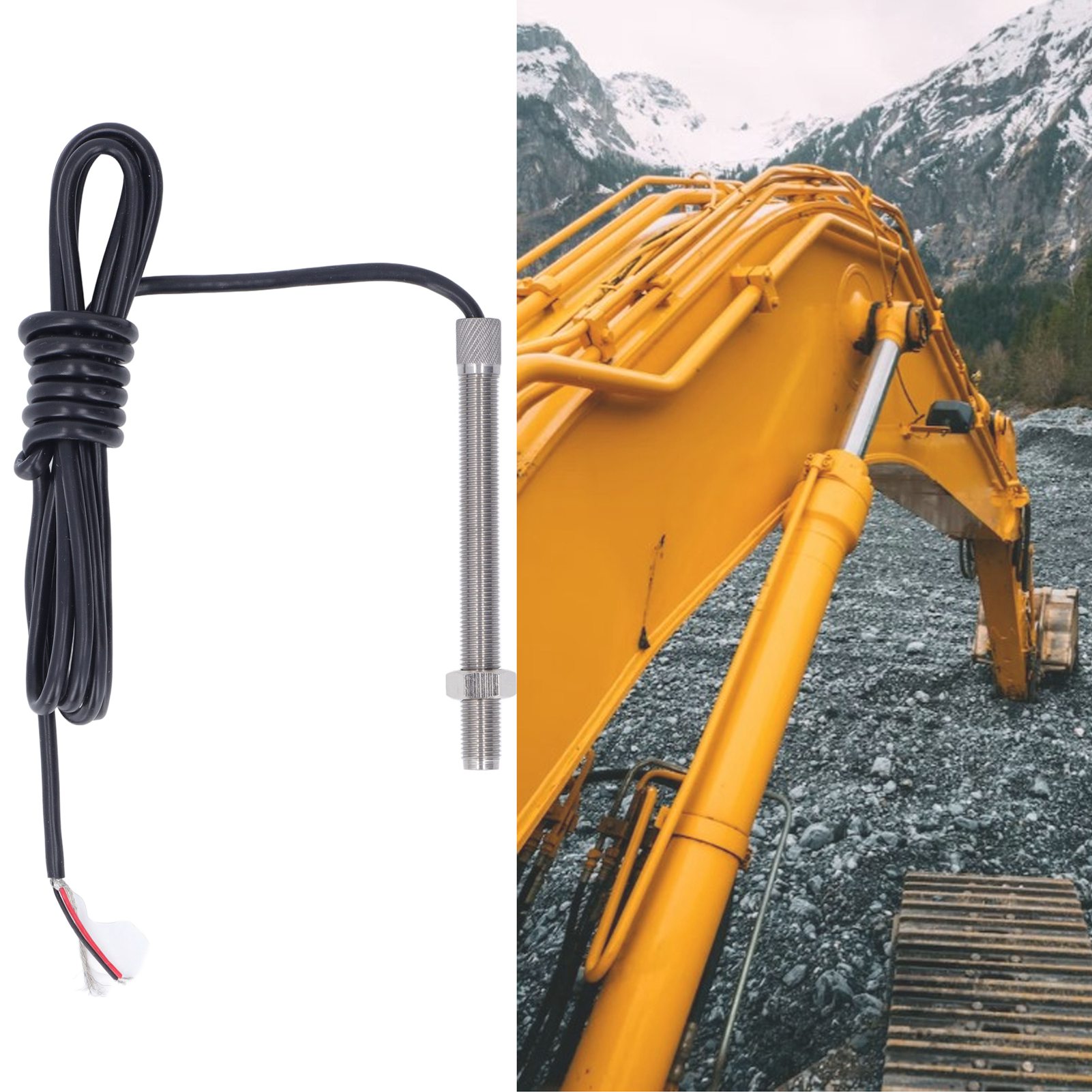 Msp6731 Magnetischer Drehzahlsensor Für Motoren, 3/8-24unf-2a Gewinde