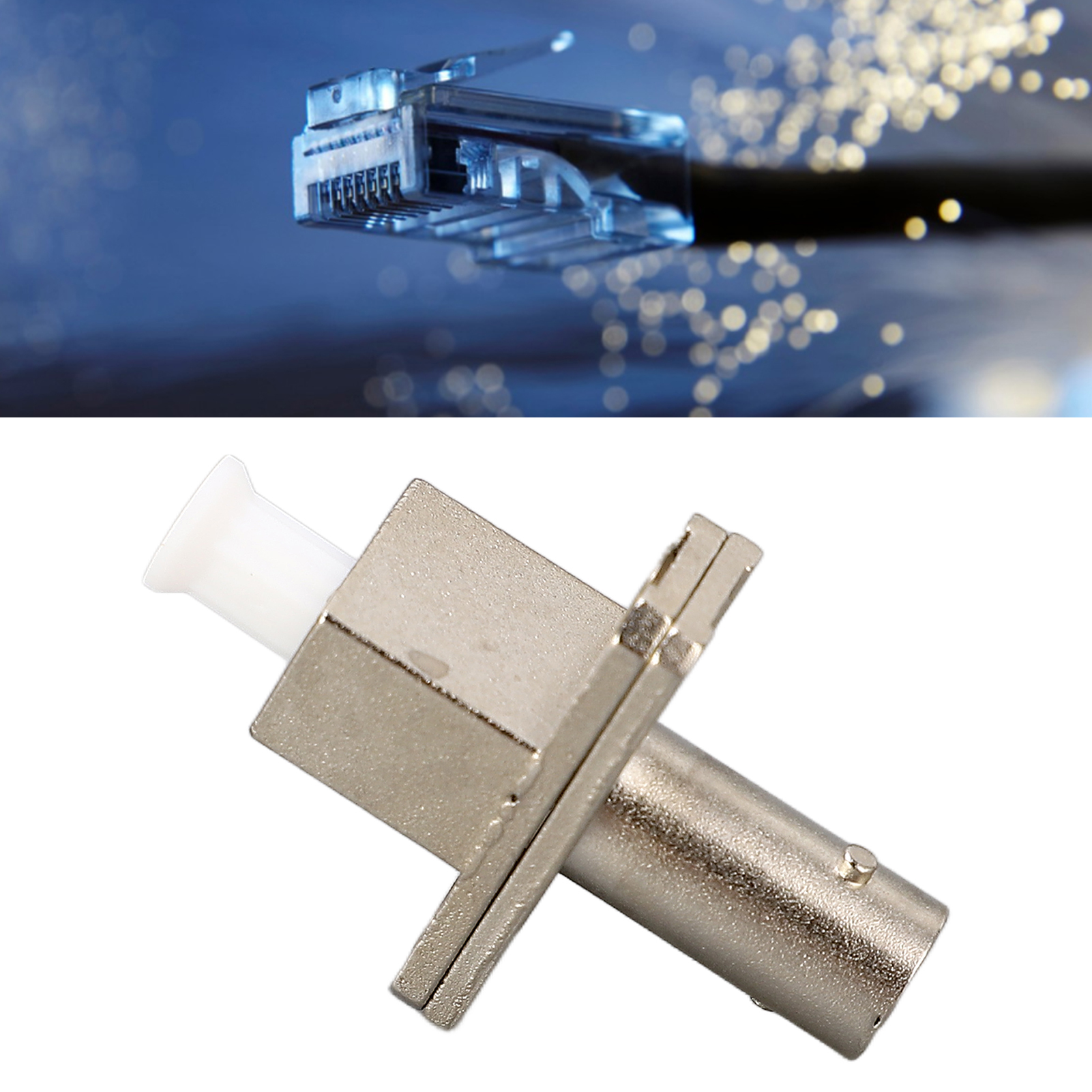 St/upc-buchse Auf Lc/upc-buchse Adapter, Kurzer St-buchse Auf Lc-buchse Glasfaseradapter.