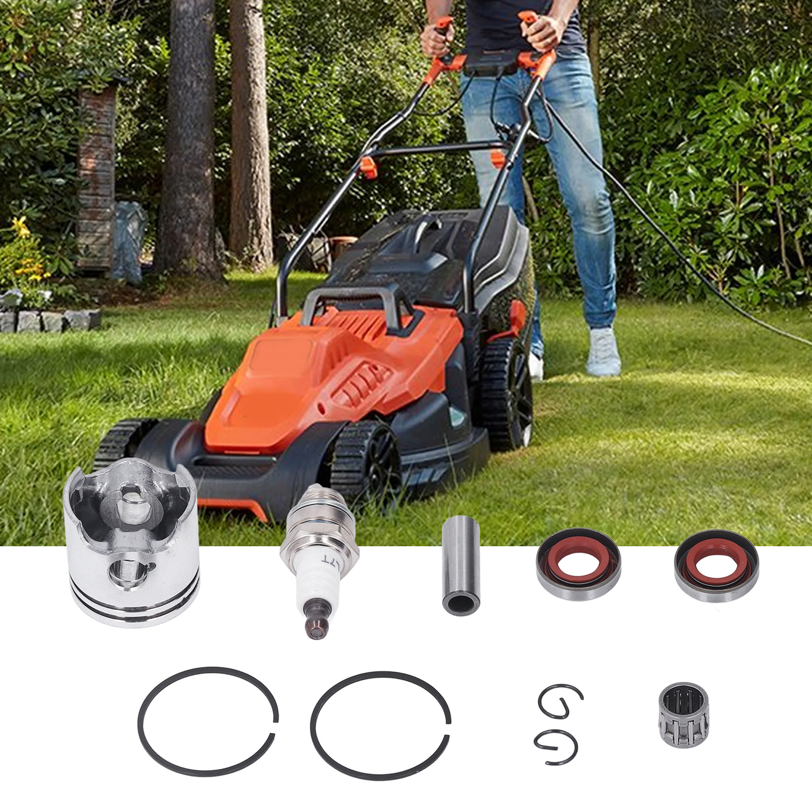Kolbensatz Für Stihl Fs120 Fs 120w Freischneider