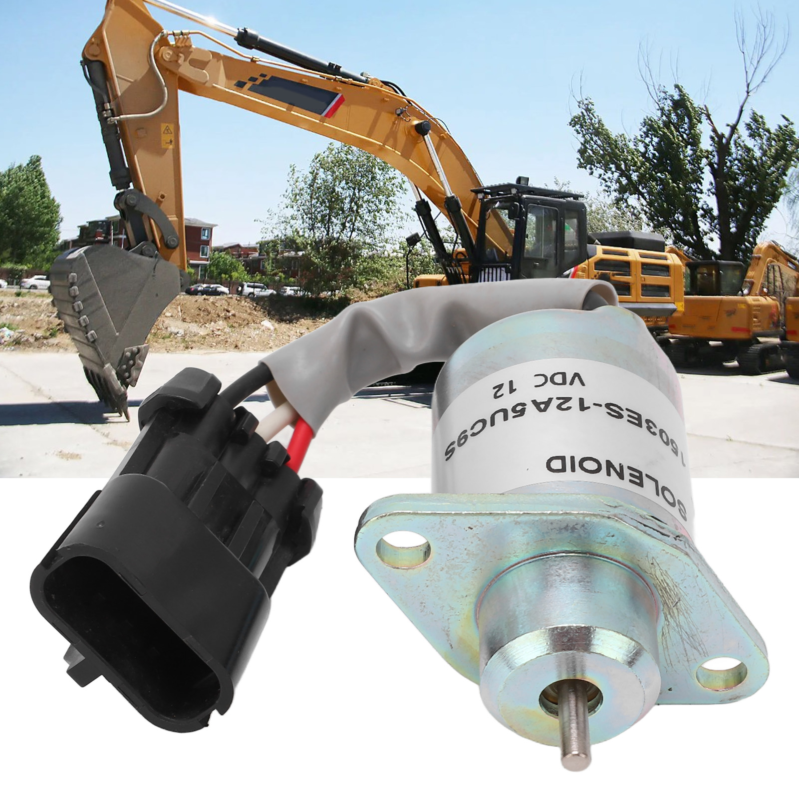 Flammendurchschlagsicherungs-magnetventil 1503es-12a5uc9s, 12 V Dc, Kompatibel Mit Yanmar Und Kubota Sa-4561-t 25-15230-01