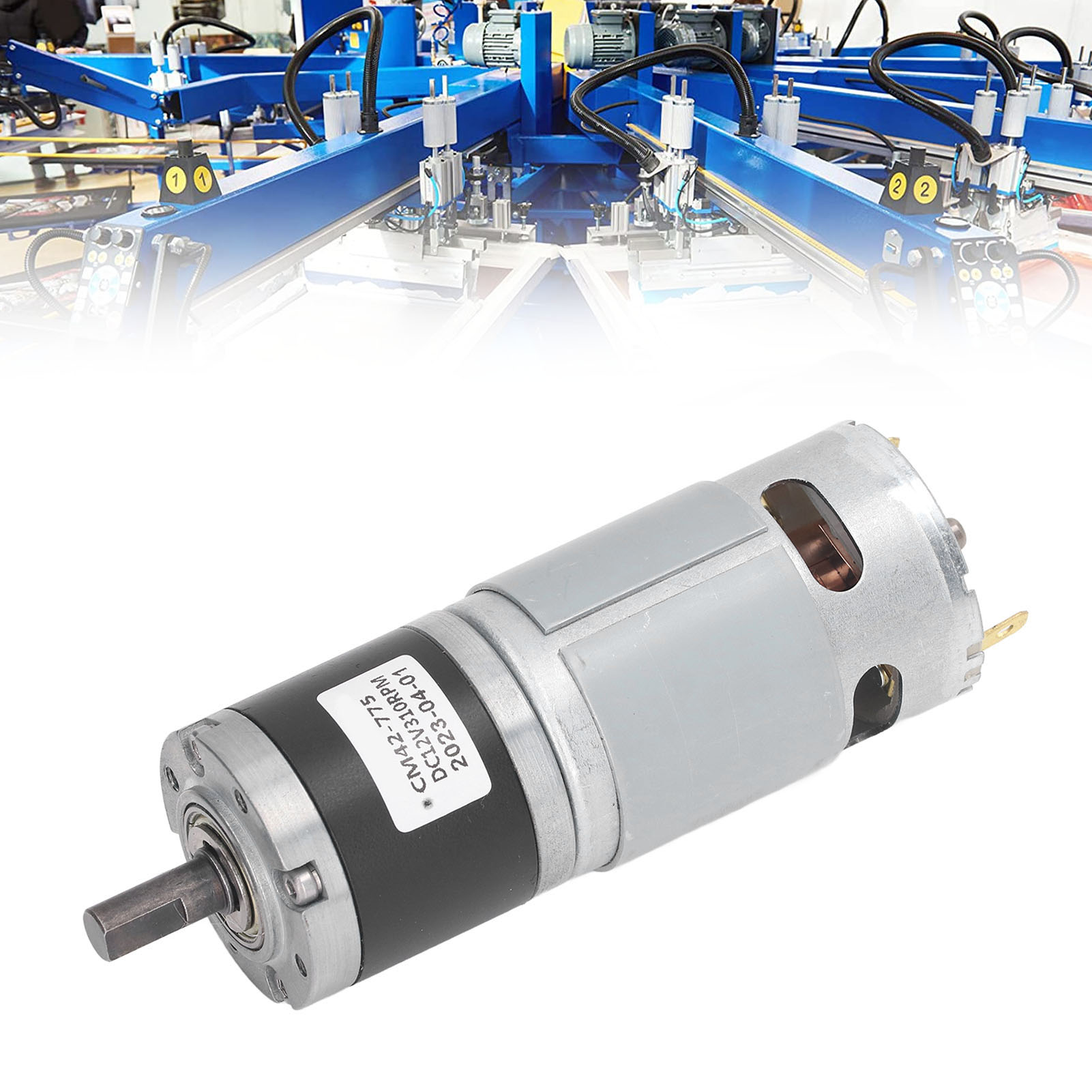 Cm42-775 Dc-planetengetriebemotor, Drehzahlregelung, 775 Drehzahländerungen, Dc12v, Hohes Drehmoment 310 U/min, Vorwärts- Und Rückwärtslauf.