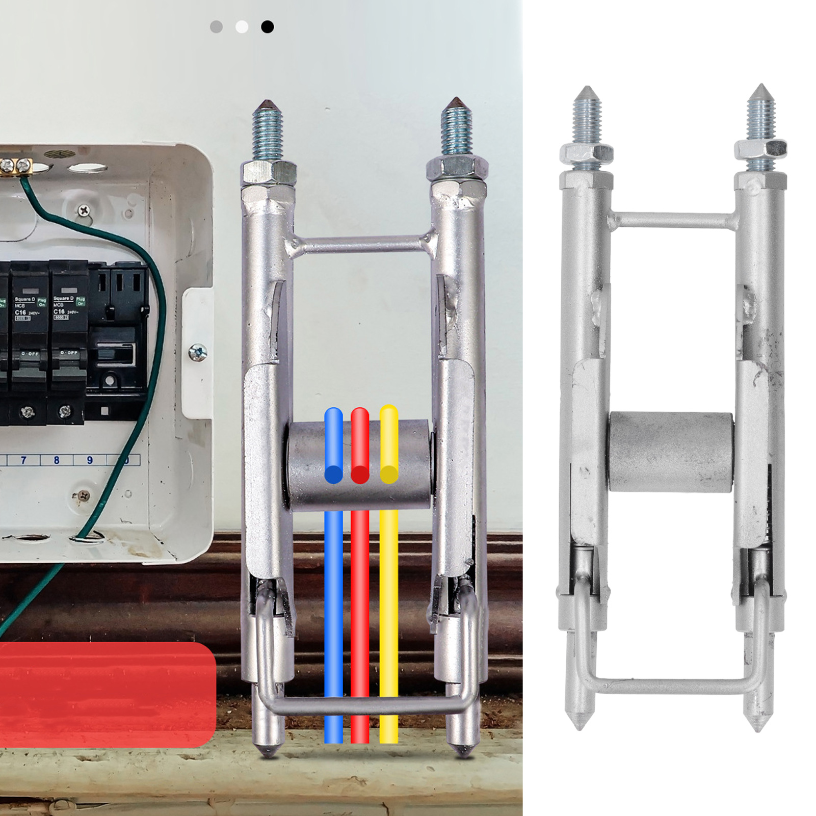 Hochfeste, Rutschfeste Kabelführungen Aus Metall, Drahtführungen, Universelle Kabelführungen Für Elektrische Verteilerkästen, Drahtführungen Für Abzweigdosen 86