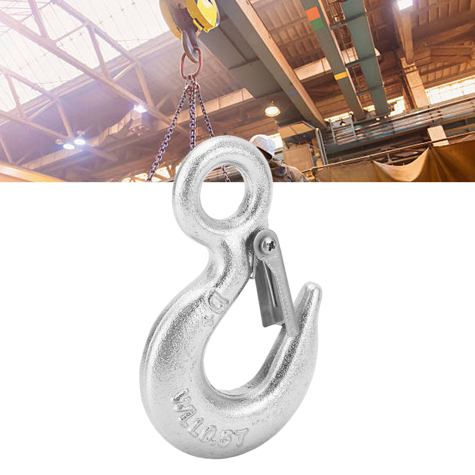0,5t Edelstahl S304 Ösen-hebehaken