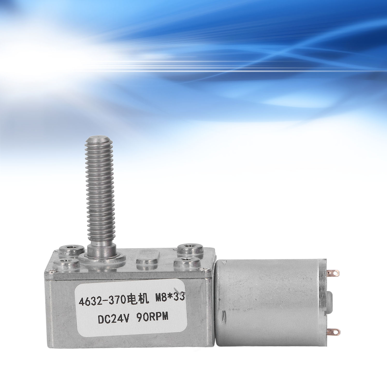 Schneckengetriebemotor 4632-370 Dc24v, Gewinde M833 Mm, 90 U/min