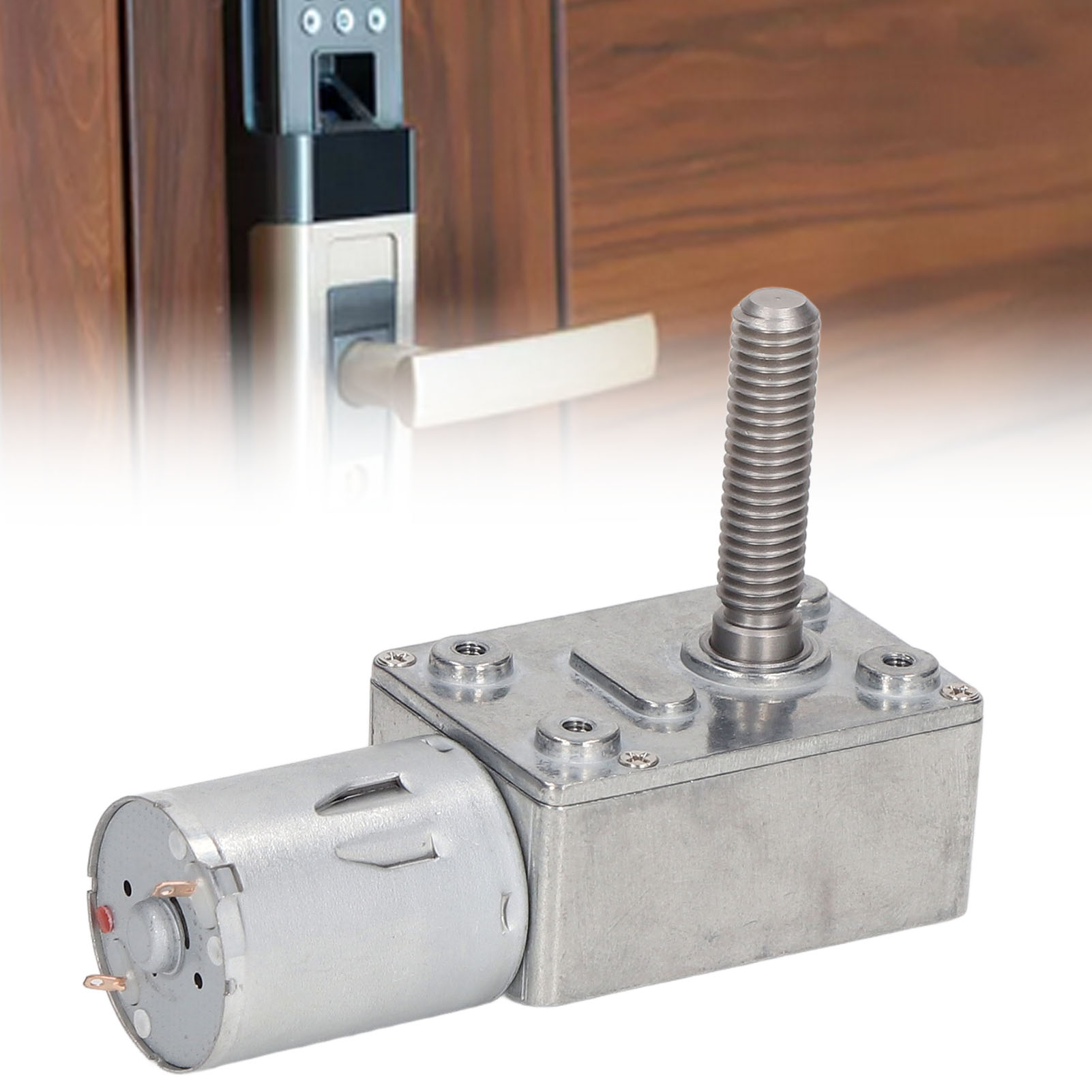 4632-370 Dc12v 18rpm Schneckengetriebe-gleichstrommotor Mit M833mm Gewinde.