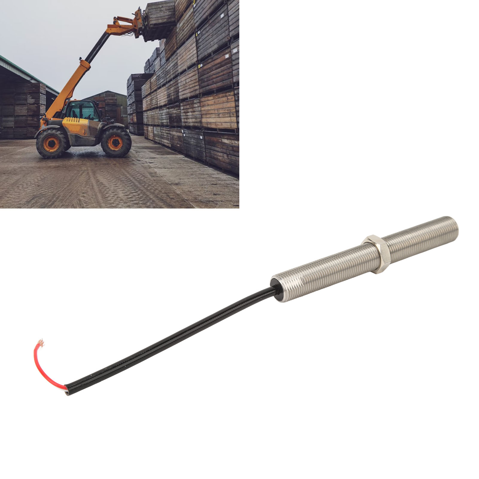 Magnetischer Drehzahlsensor Msp676 Für Dieselgeneratoren, Mikromotoren, Sinus-schwungradgetriebe 5/8-18unf-120 Mm