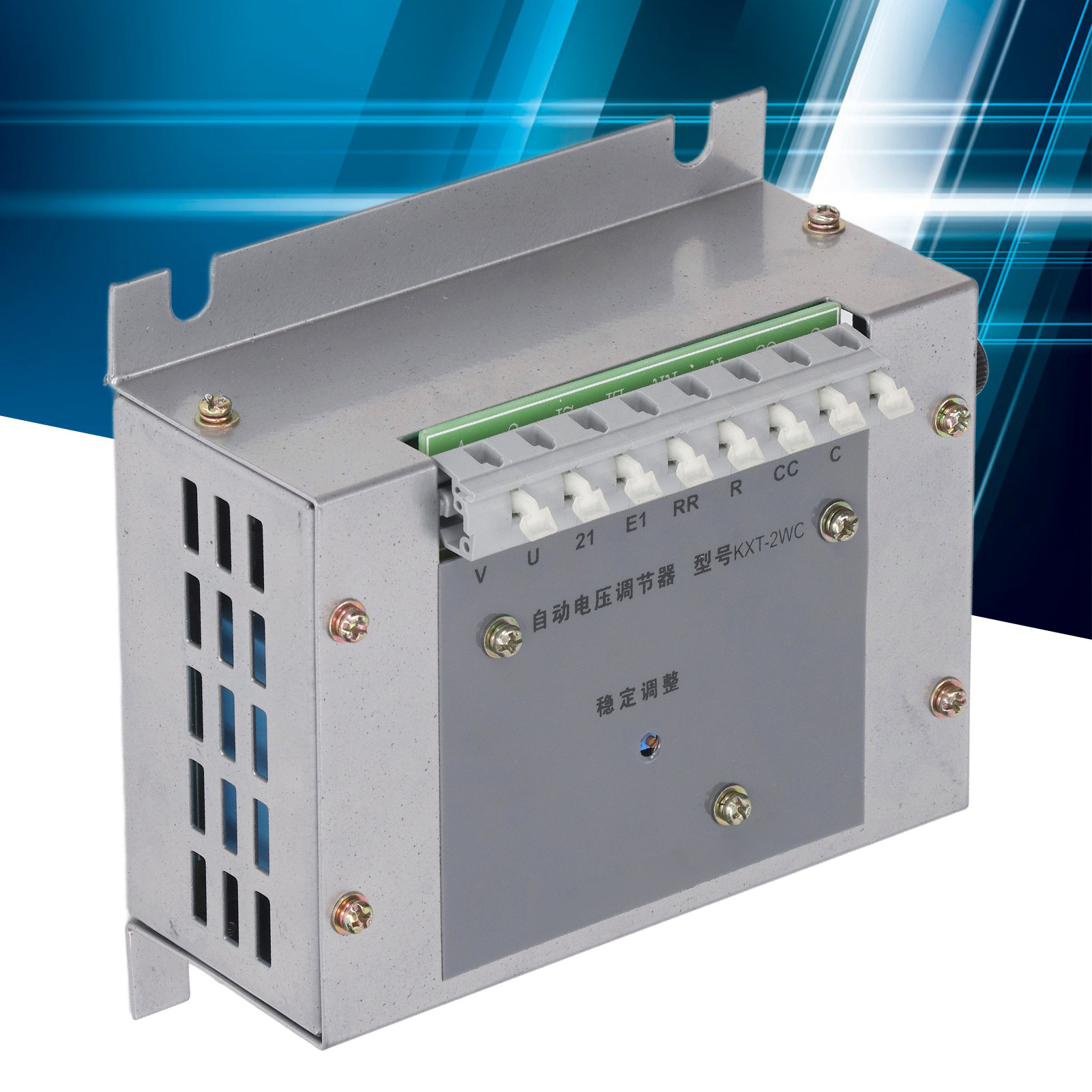 Kxt-2wc Avr Spannungsregler, Robustes Zubehör Für 400-v-generatoren, Automatischer Spannungsregler Für Tzhy-drehstrom-bürstenlos-synchrongeneratoren