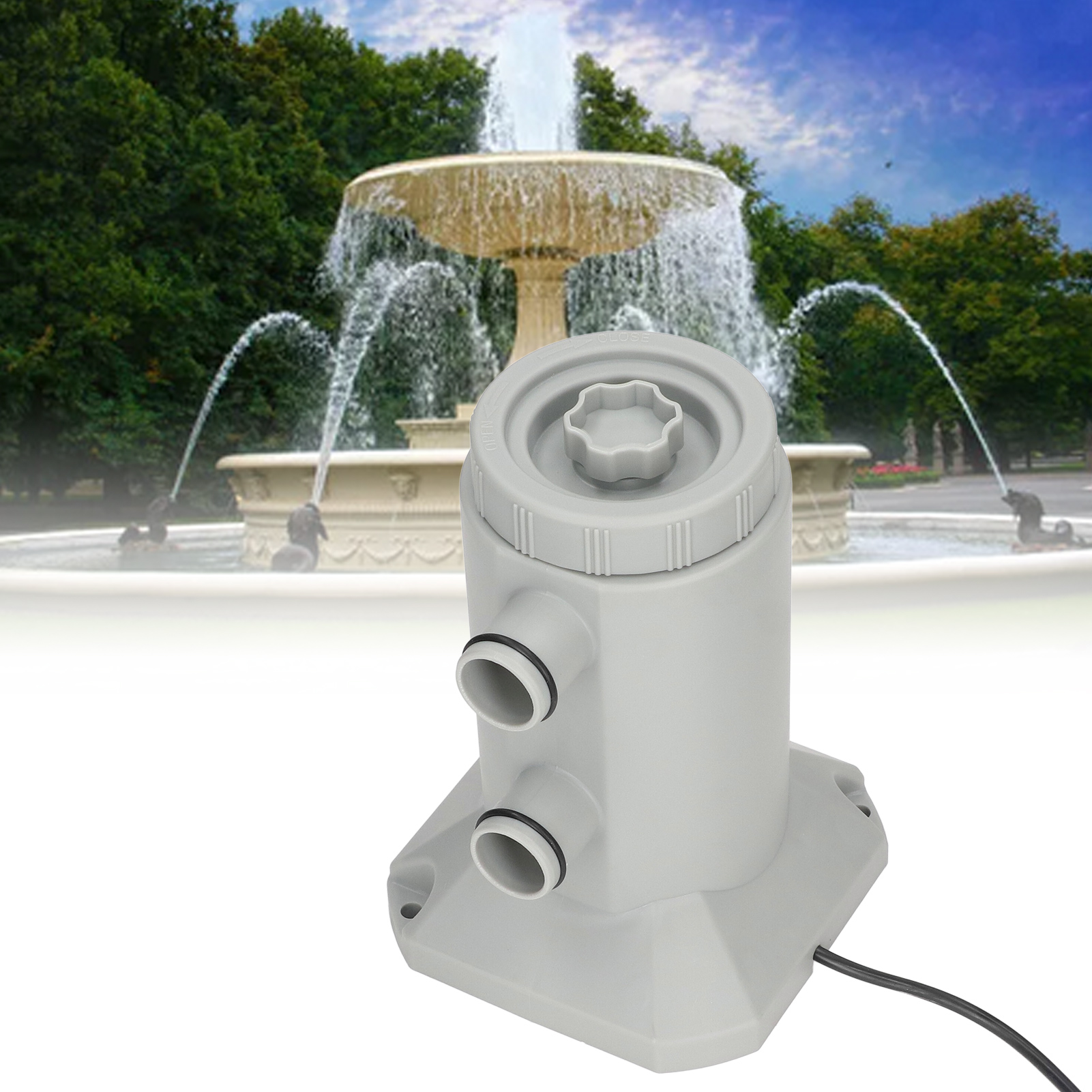 2000 L/h Kartuschenfilterpumpe Für Schwimmbäder, Poolreinigungsgeräte, Kunststoff-aquarienfilter, Europäischer Standard 220 V