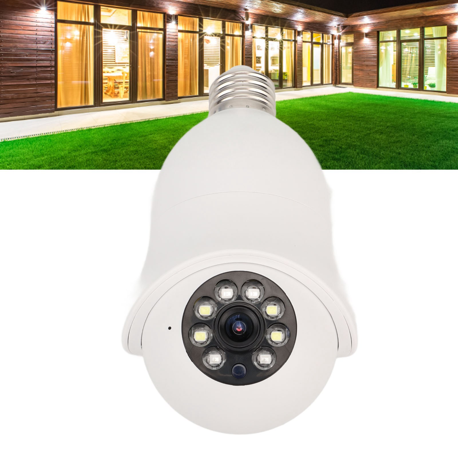 1080p Dualband-überwachungskamera Für Den Innenbereich, Kabellos, Hohe Auflösung, Wlan-kompatibel, 110–220 V