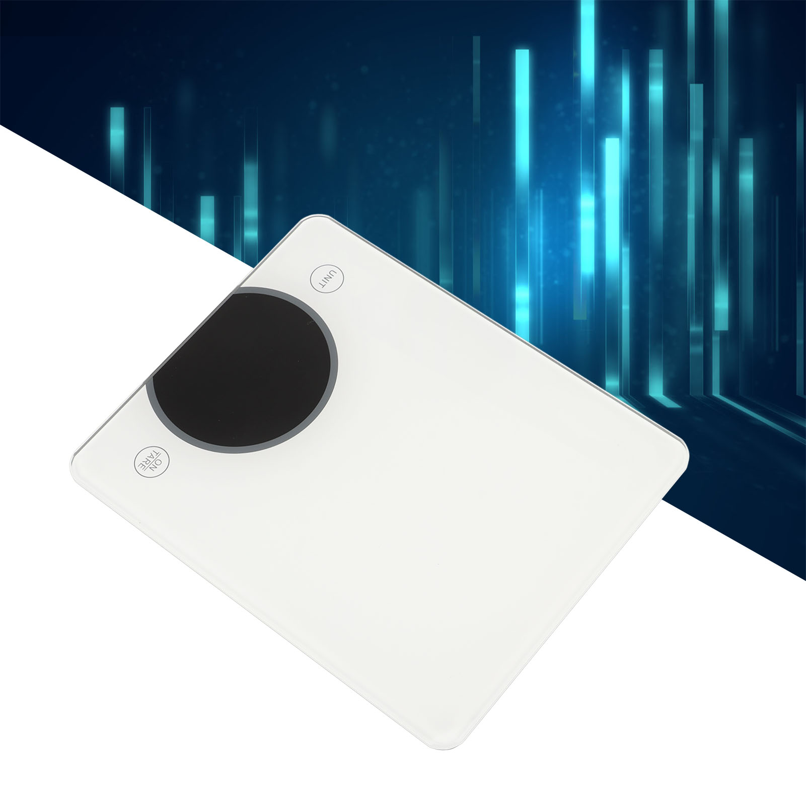 Elektronische 5-kg-waage Mit Bluetooth, Multifunktionaler Plattform Aus Gehärtetem Glas Und Mehrsprachiger App
