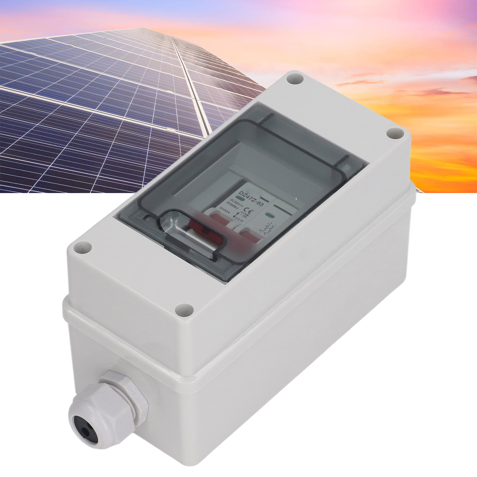 Photovoltaik-lastschalter Dc500, Spezieller Außenschalter, Photovoltaik-trennschalter Ip65, 20 A