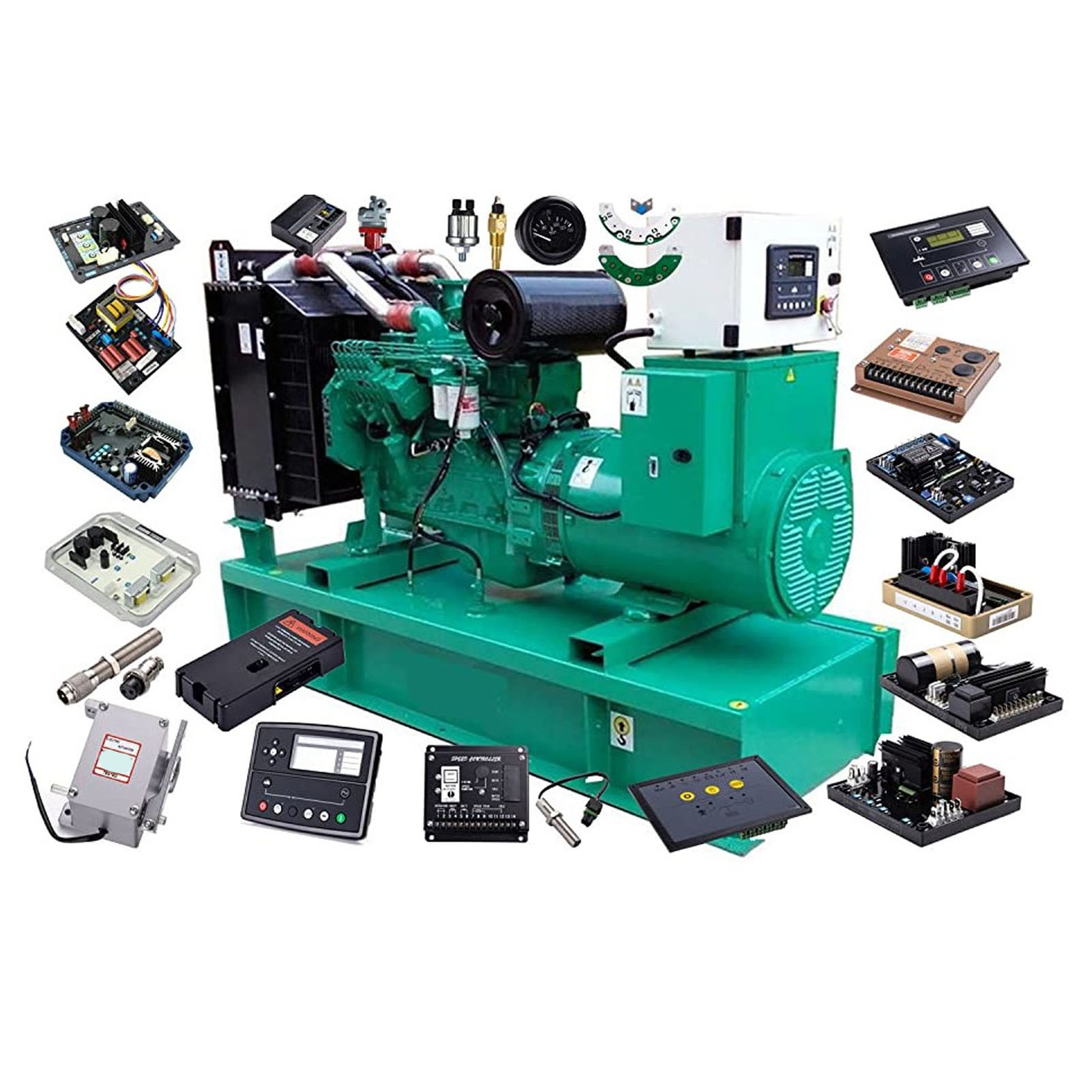 Kf306a Spannungsreglerplatine Für Bürstenlose Generatoren, Automatischer Spannungsstabilisator, 180v Marine-spannungsstabilisator.
