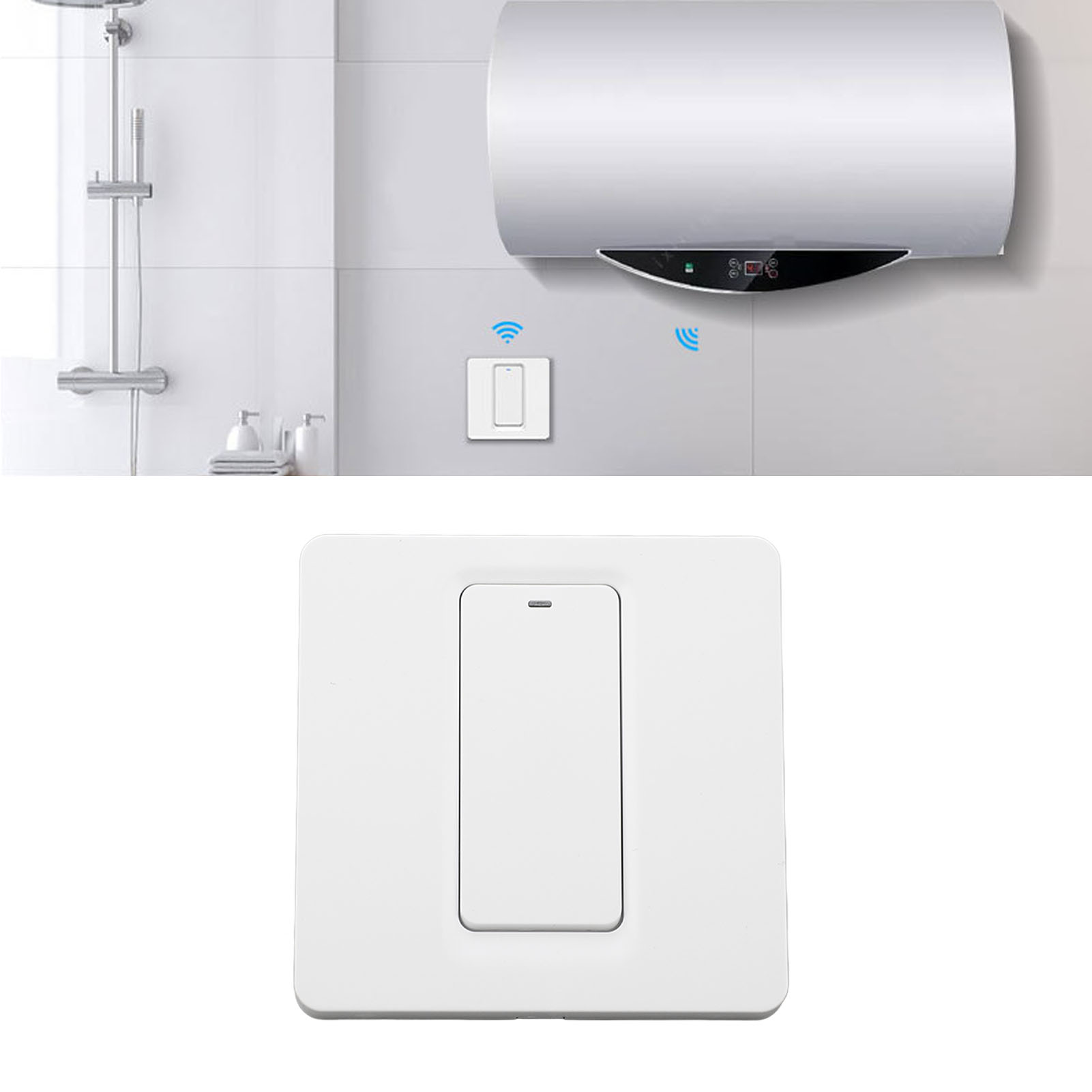 Intelligenter Touch-schalter, Fernbedienung, Intelligente Sprachsteuerung, Hochleistungs-wassererhitzer, Ac 100–240 V