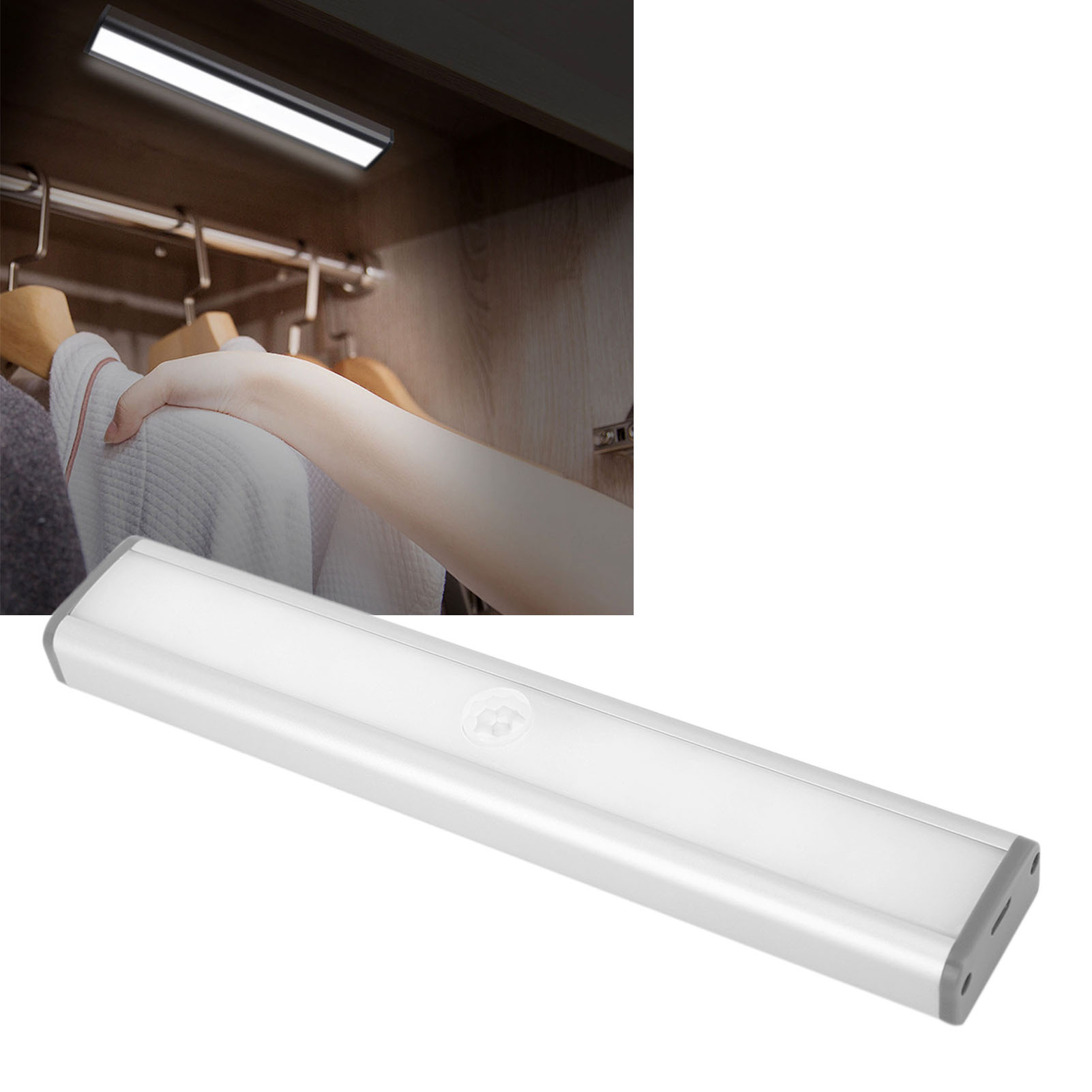 Magnetischer Led-lichtstreifen, Wiederaufladbar Über Usb, Keine Verkabelung Erforderlich.