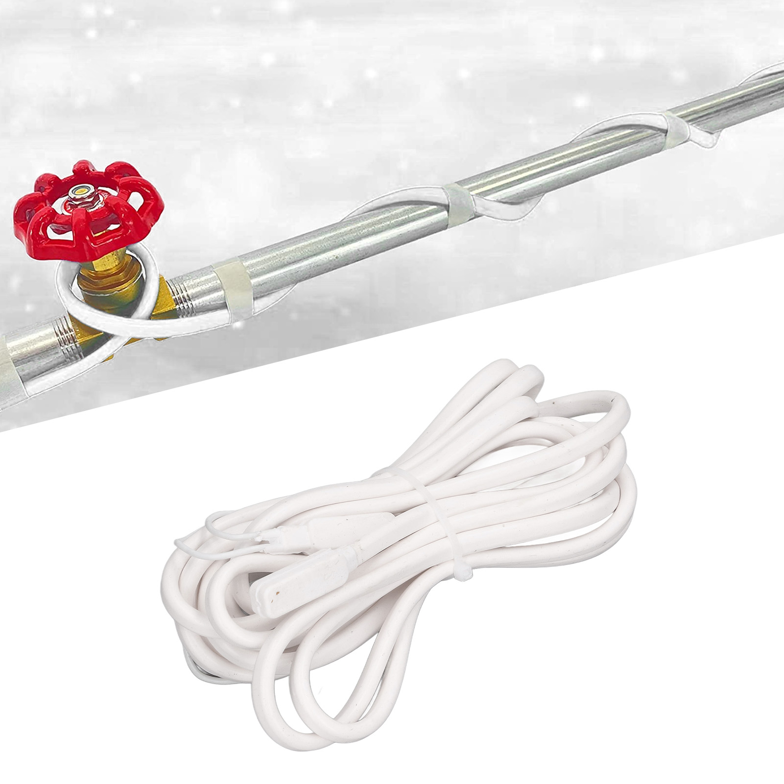 Kühlraum-ablaufrohr Typ 584000, Abtau-heizdraht, Heizplatte, Wärmetauscher, 4 M Silikon-heizband, Wasserdichtes Und Frostsicheres Heizkabel, Ac220v 160w