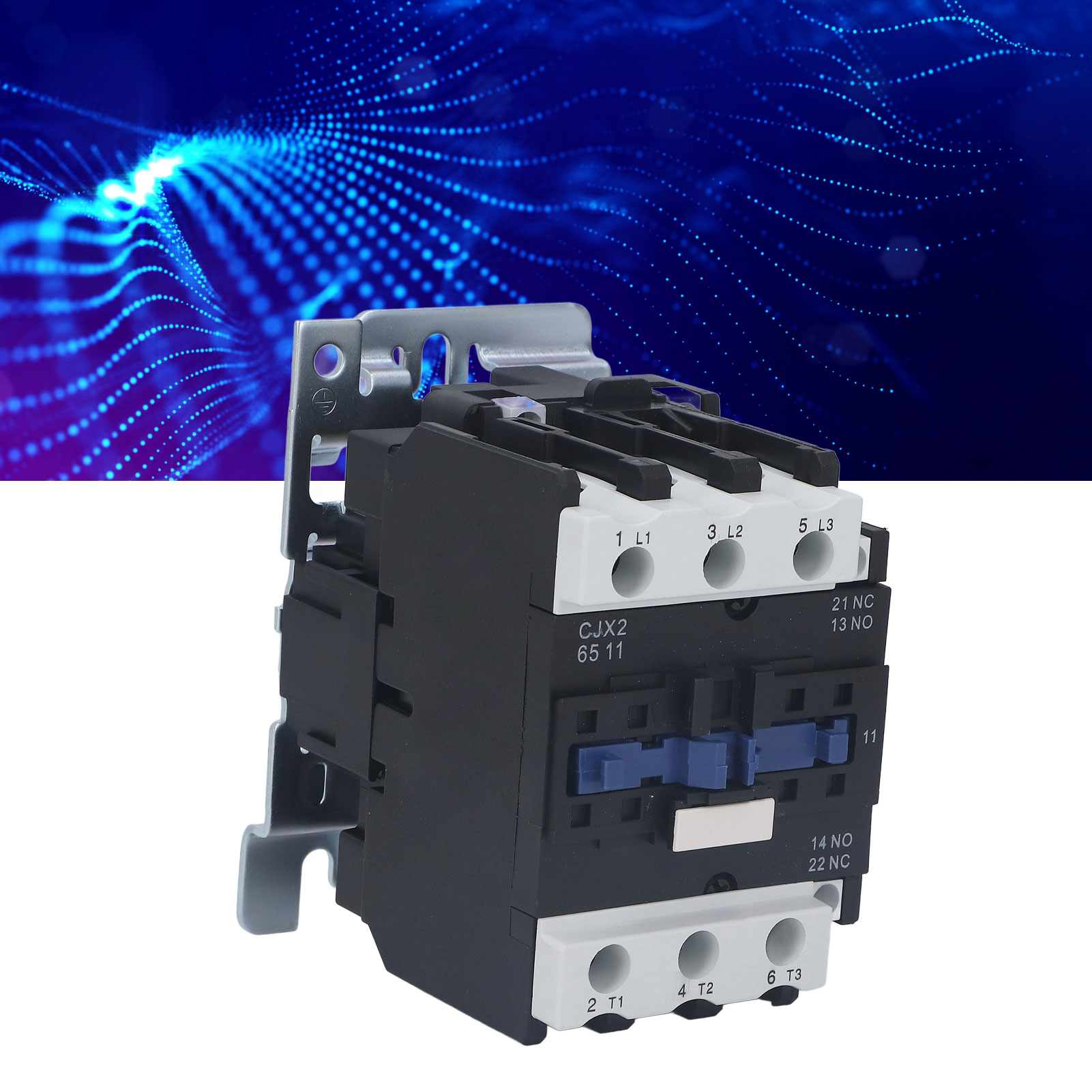 Ac 65 A Schütz Cjx2-6511, 1 Öffner-hilfskontakt, 1 Schließer-hilfskontakt, 220 V