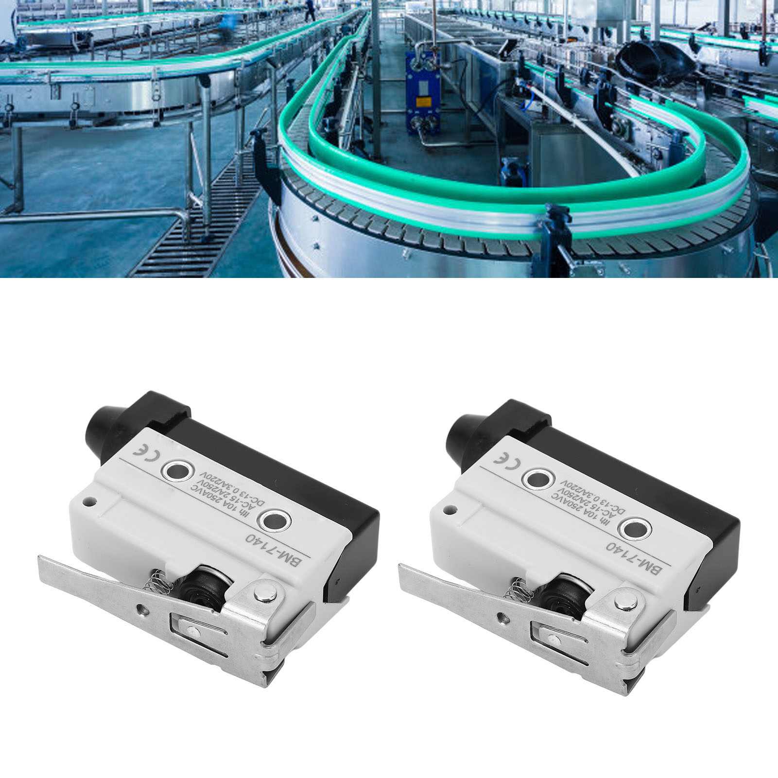 Berm@ Zwei Stück Zu Verkaufen: 220of 60rf 8.5pt 2.5ot 2md 25±1op 32fp Miniatur-mikroschalter-endschalter No+nc 250vac