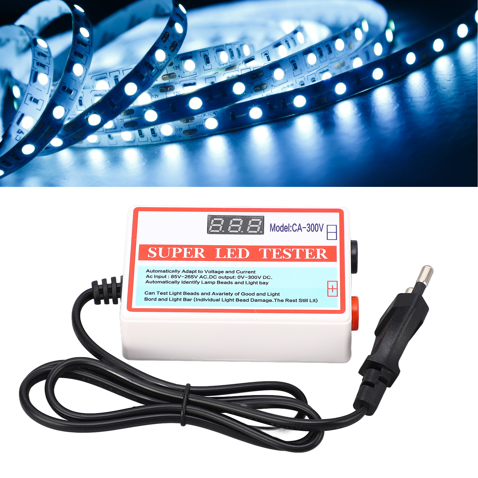 Led-chip-detektor, Led-prüfgerät (europäischer Standard)