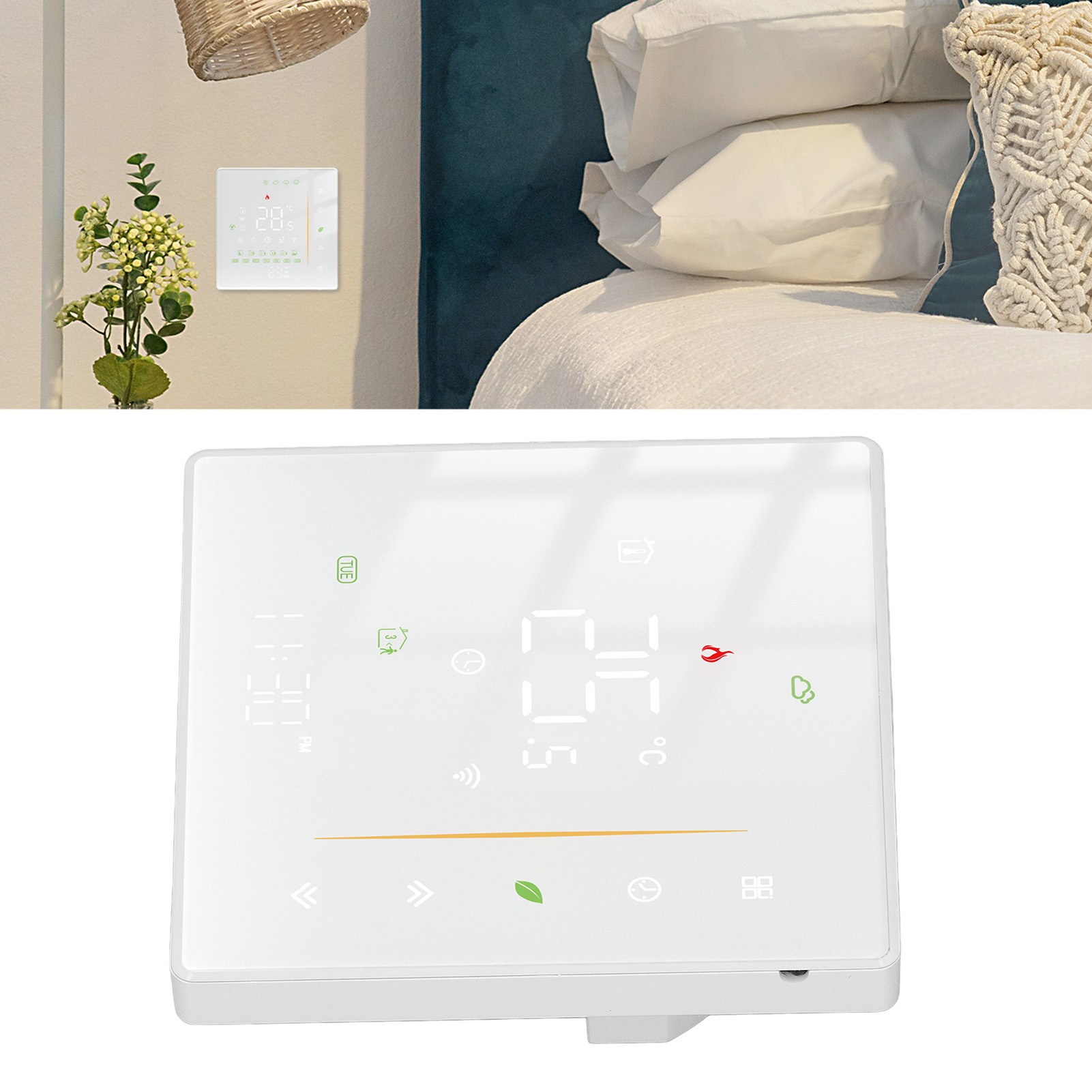 Intelligenter Zigbee-temperaturregler Für Wasserbasierte Fußbodenheizung, 95–240 V