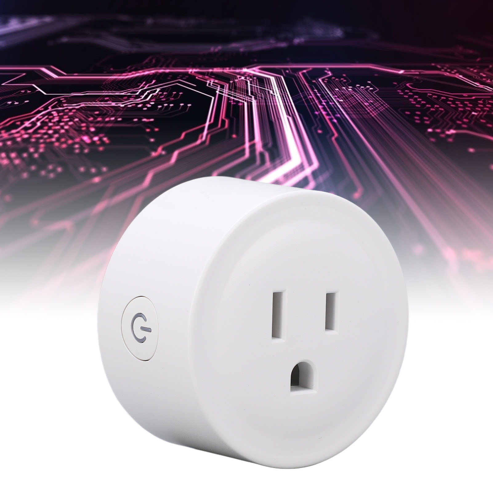 American Standard Graffiti Smart Plug Mit Energiemonitoring, Sprachfernbedienung, Tragbarer Wandstecker Für Den Heimgebrauch, 100–240 V, American Standard, 16 A (ohne Energiemonitoring) – Graffiti