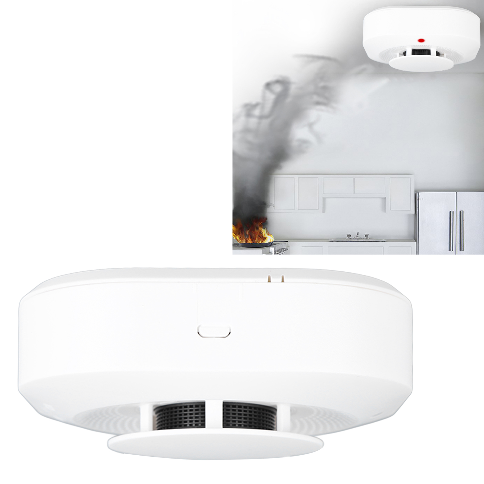 Tuya Wlan-rauchmelder Für Die Brandverhütung Im Haus – Benachrichtigung Per Mobiltelefon